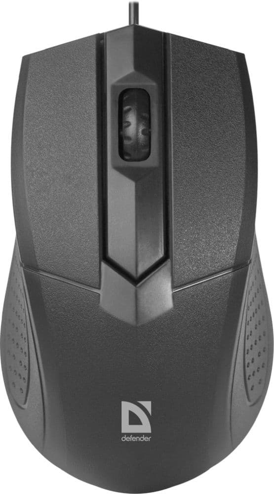 Мышь Defender Optimum MB-270 черный оптическая 1000dpi USB 2but