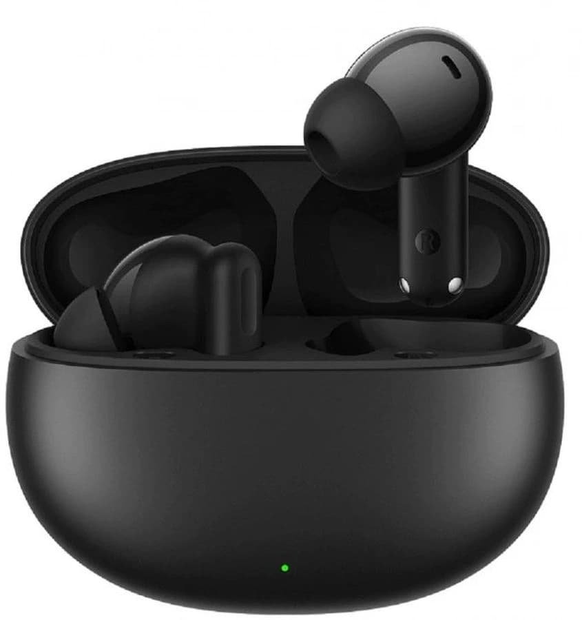 Гарнитура внутриканальные Realme Buds Techlife черный беспроводные bluetooth в ушной раковине