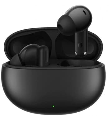 Гарнитура внутриканальные Realme Buds Techlife черный беспроводные bluetooth в ушной раковине