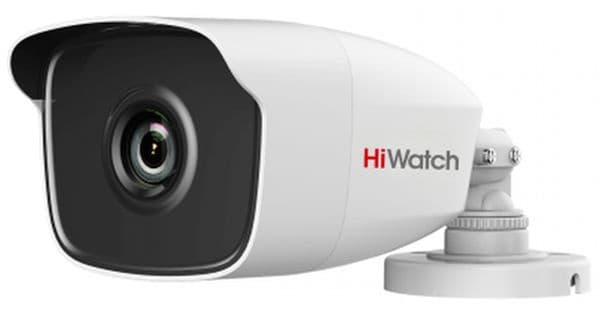 HiWatch DS-T220 (2.8 mm) Камера видеонаблюдения 2.8-2.8мм HD TVI цветная корп.:белый