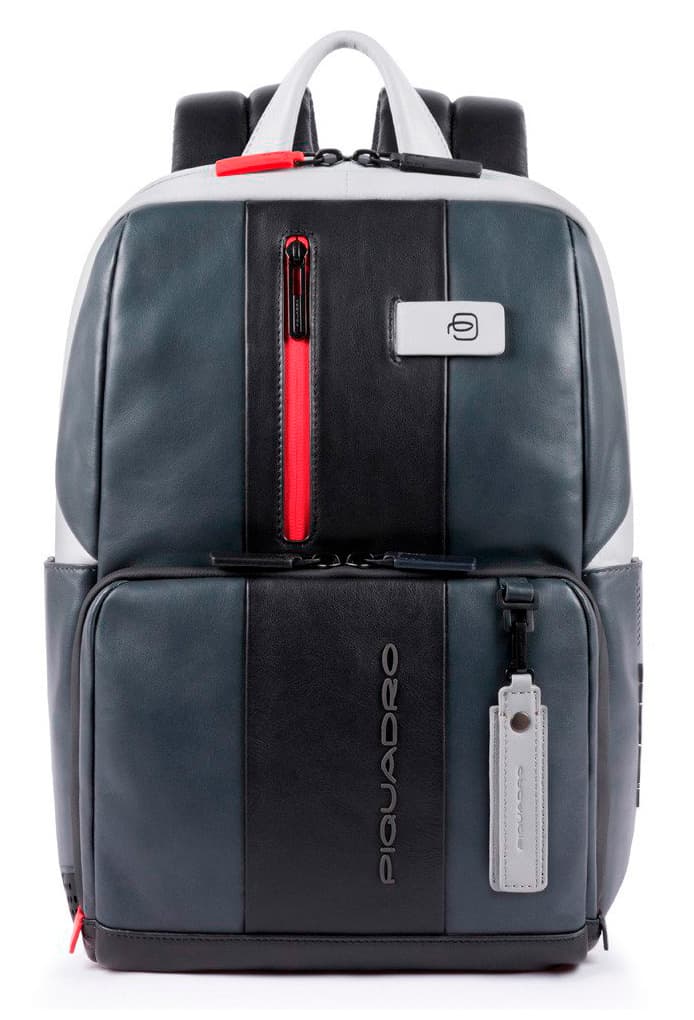 Рюкзак Piquadro Urban CA3214UB00BM/GRN серый/черный натур.кожа