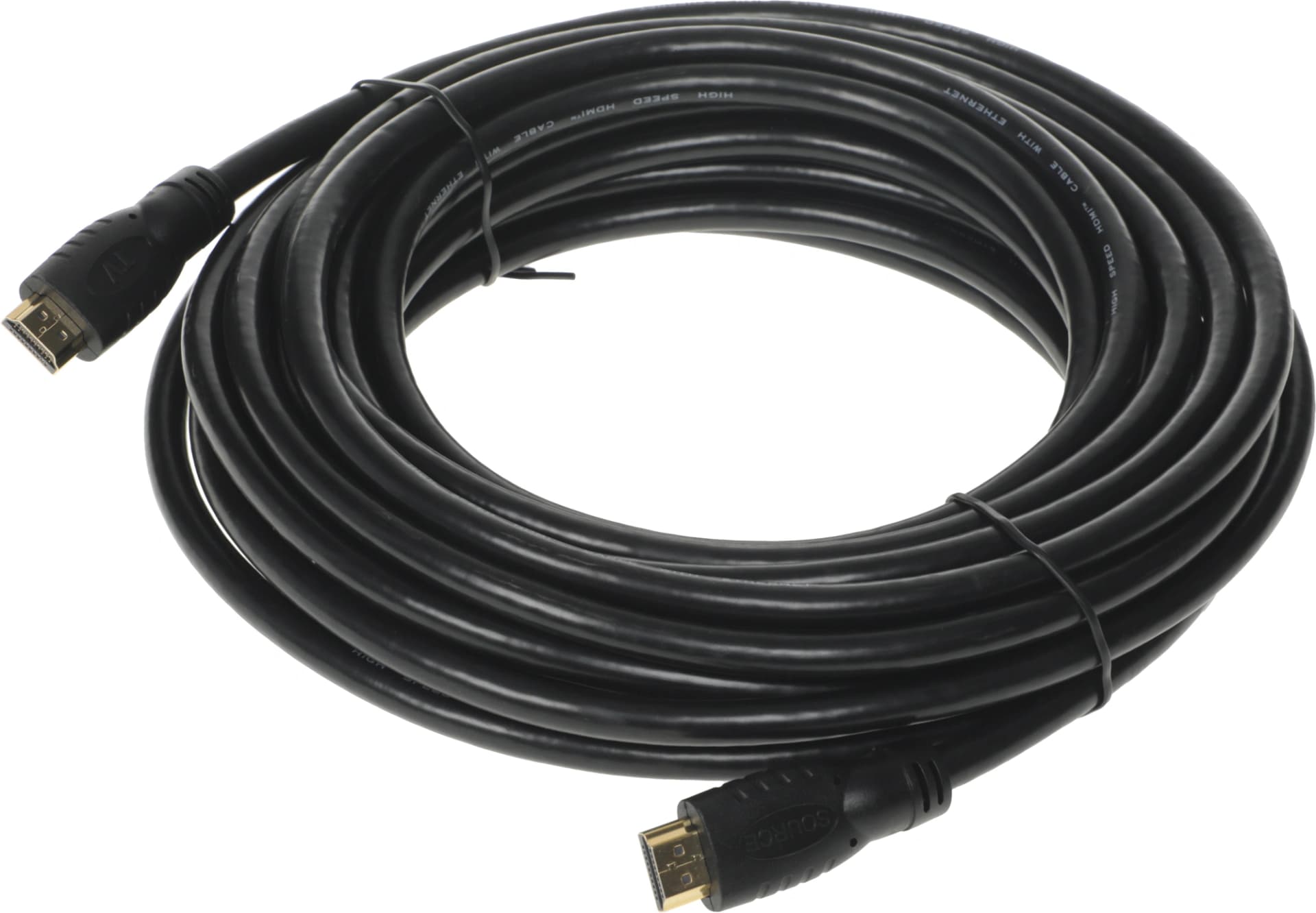 Кабель аудио-видео Buro HDMI 2.0 HDMI (m)/HDMI (m) 10м. позолоч.конт. черный (BHP HDMI 2.0-10)