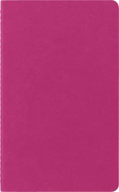 Блокнот Moleskine CAHIER JOURNAL CH018D17 Large 130х210мм обложка картон 80стр. нелинованный розовый неон (3шт)