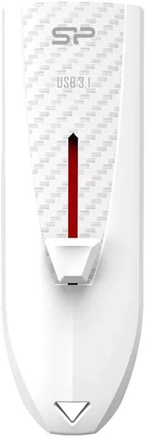 Флеш Диск Silicon Power 256Gb Blaze B25 SP256GBUF3B25V1W USB3.0 белый