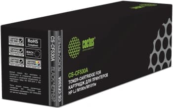 -/ Картридж лазерный Cactus CS-CF530A CF530A черный (1100стр.) для HP LJ M180n/M181fw