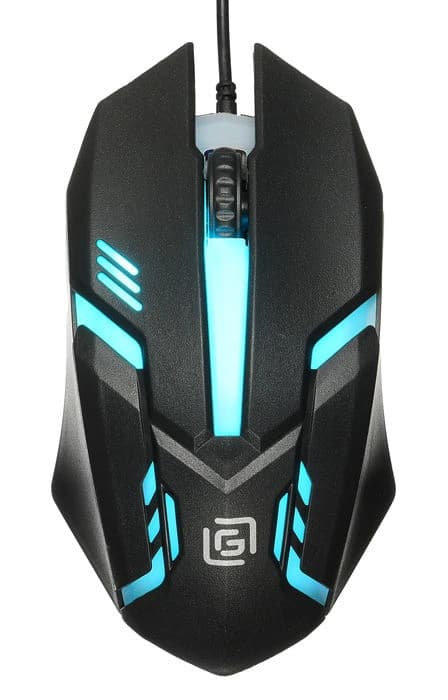 Мышь Оклик 396M INSOMNIA черный оптическая 1200dpi USB 3but