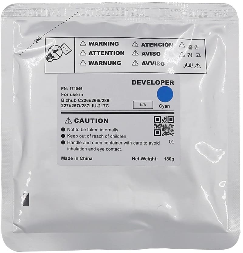 Девелопер Cet CET171046 (новая совместимая) для Konica-Minolta Bizhub C227i/C257i/C287i 90000стр.