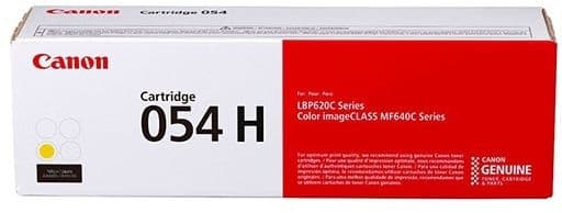 Картридж лазерный Canon 054 H Y 3025C002 желтый (2300 стр.) для Canon MF645Cx/MF643Cdw/MF641Cw/LBP623Cdw/621Cw