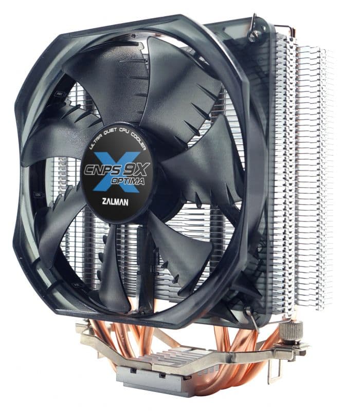 Устройство охлаждения(кулер) Zalman CNPS9X Optima одноцветная Soc-AM5/AM4/1200/1700/1851 черный 4-pin 16-26dB Al+Cu 180W 594gr Ret