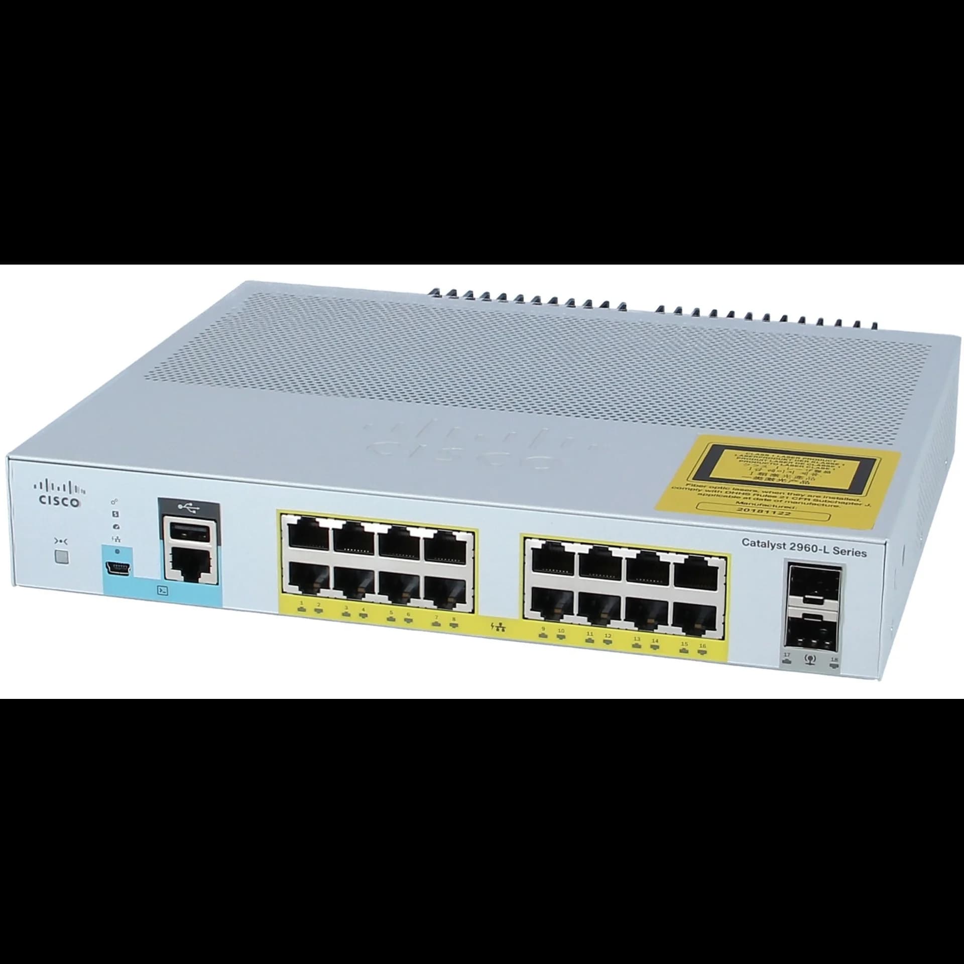 Коммутатор Cisco Catalyst WS-C2960L-16PS-LL