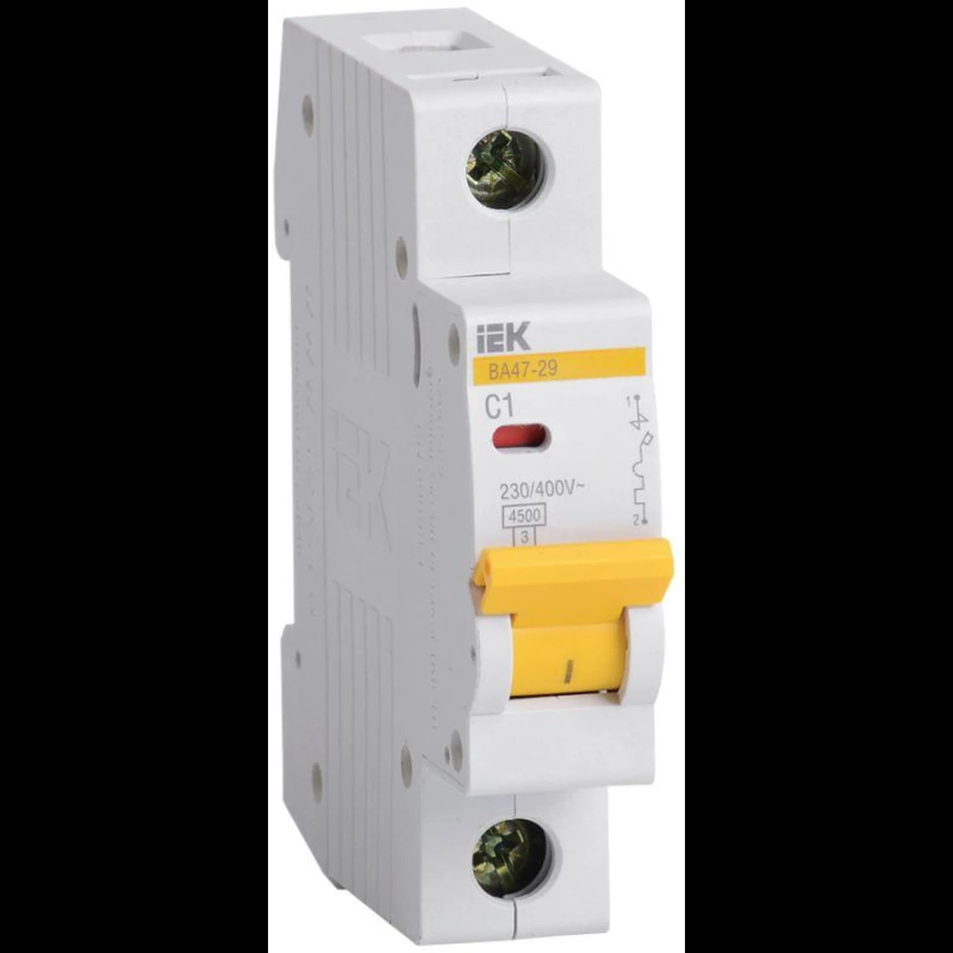 KARAT Авт. выкл. ВА47-29 1P C 1А 4,5кА IEK