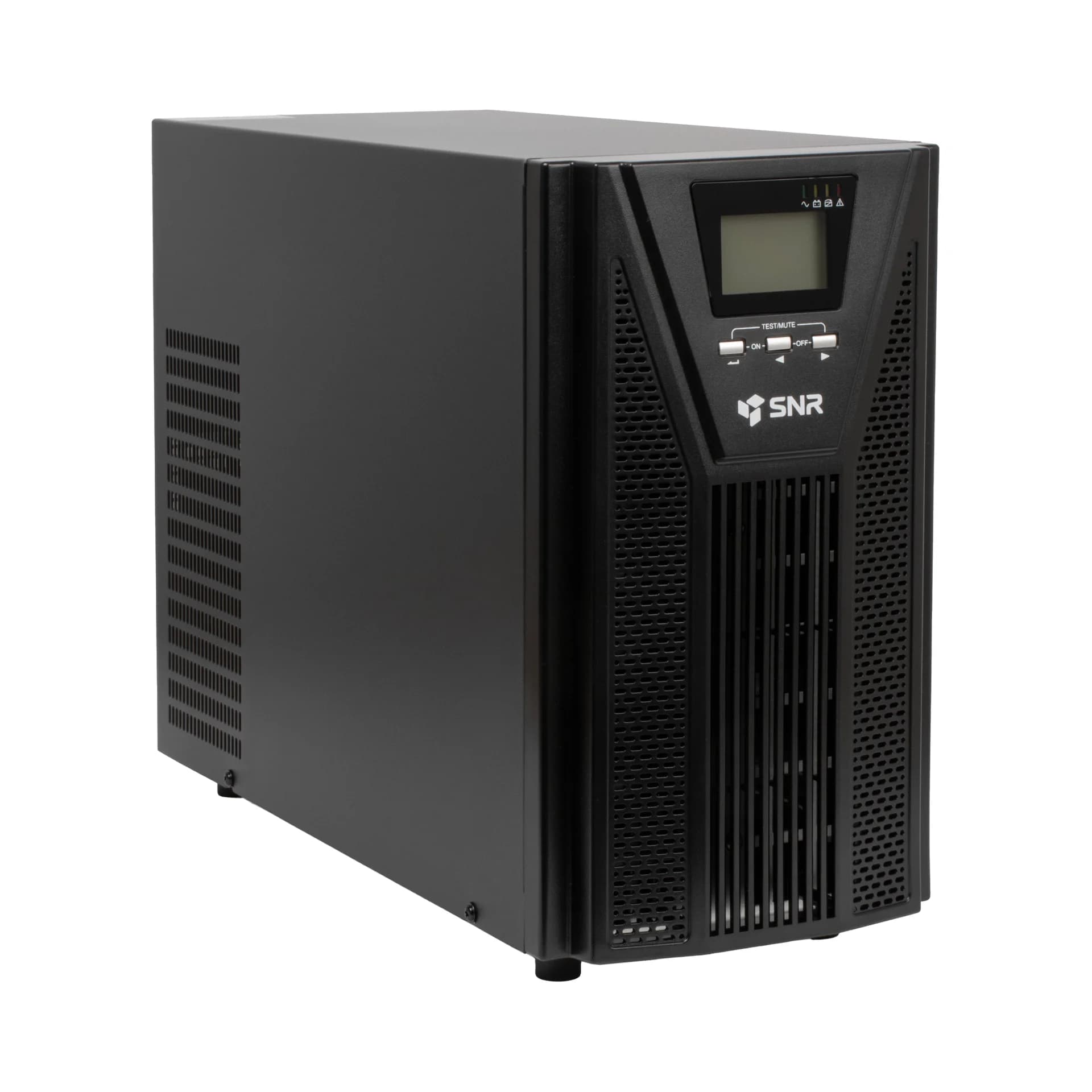 Источник бесперебойного питания онлайн SNR BASE 6000ВА/6000Вт, 1ф:1ф, 192-240В(DC), LCD, 12А(ЗУ), без АКБ/ Online, Rack, UPS