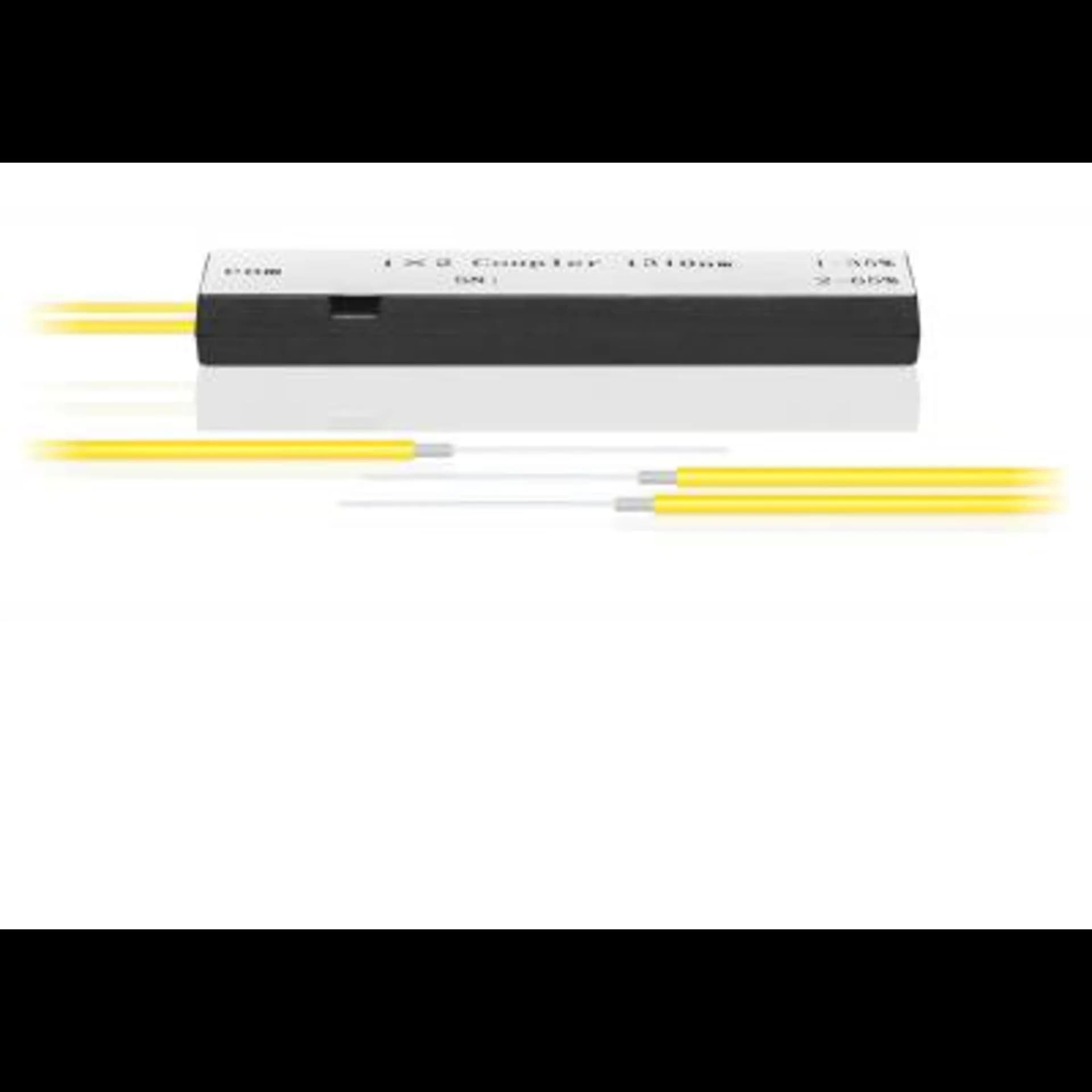Делитель оптический корпусный трехоконный 1х2-25/75