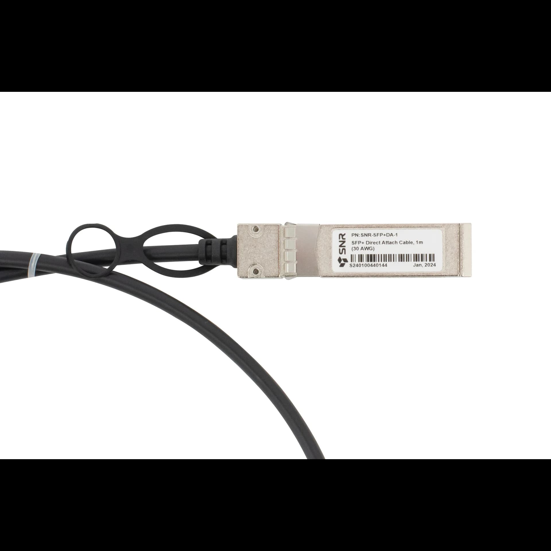 Кабельная сборка SNR Direct Attach Twinax Cable (DAC), SFP+ 10Gb, 1m, support 10Gb Ethernet / 8Gb FC