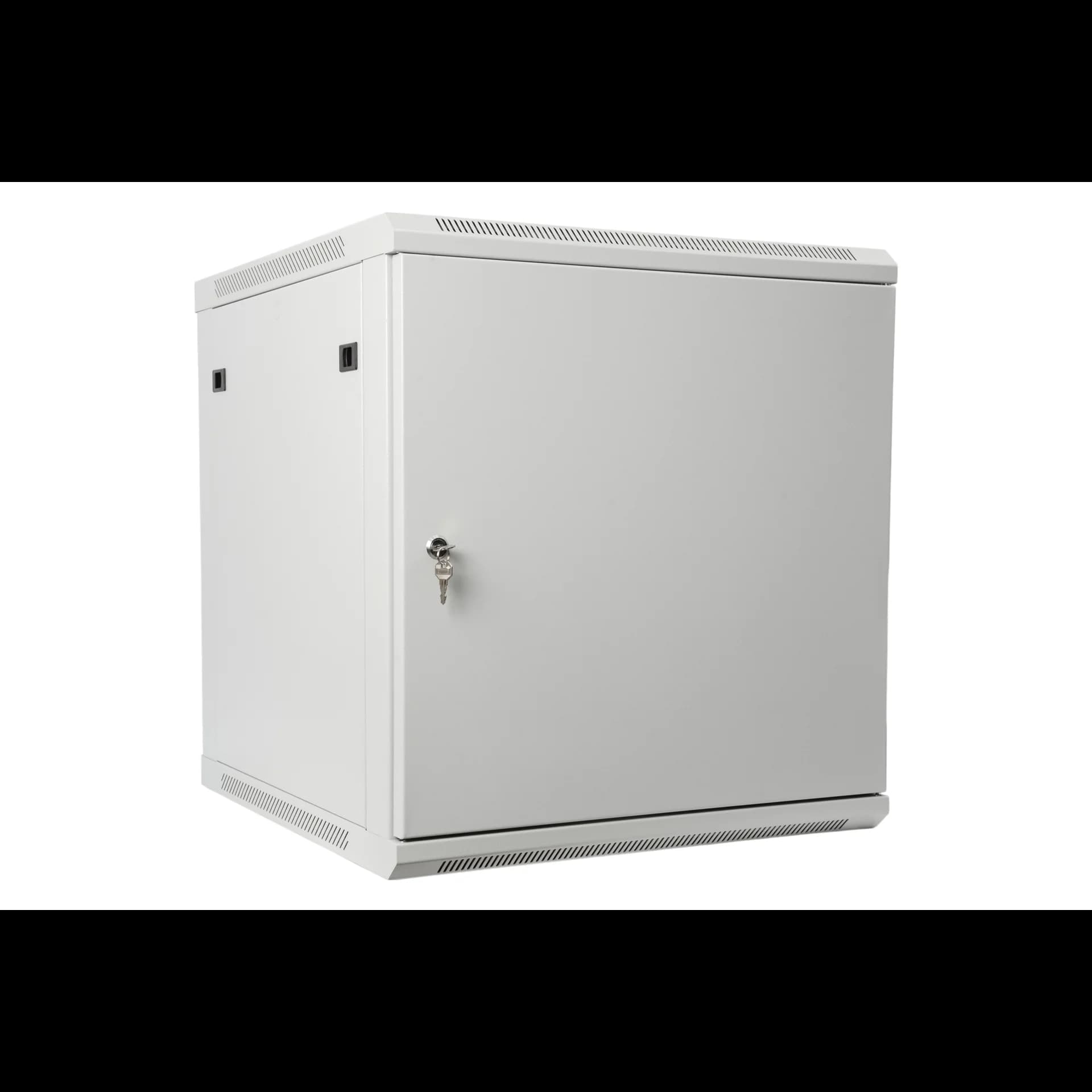 Шкаф телекоммуникационный настенный 12U, 600х600х635 (ШхГхВ) (металлическая дверь)