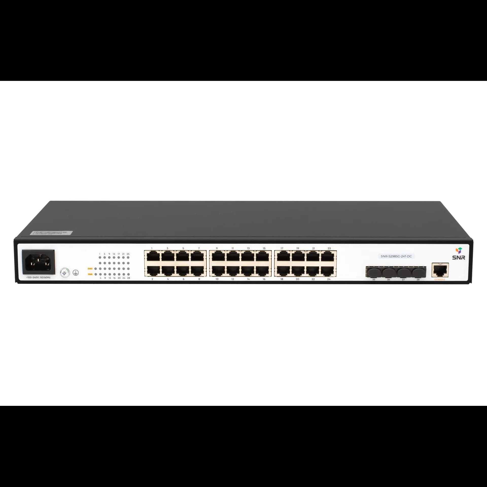 Управляемый коммутатор уровня 2 SNR-S2985G-24T-DC