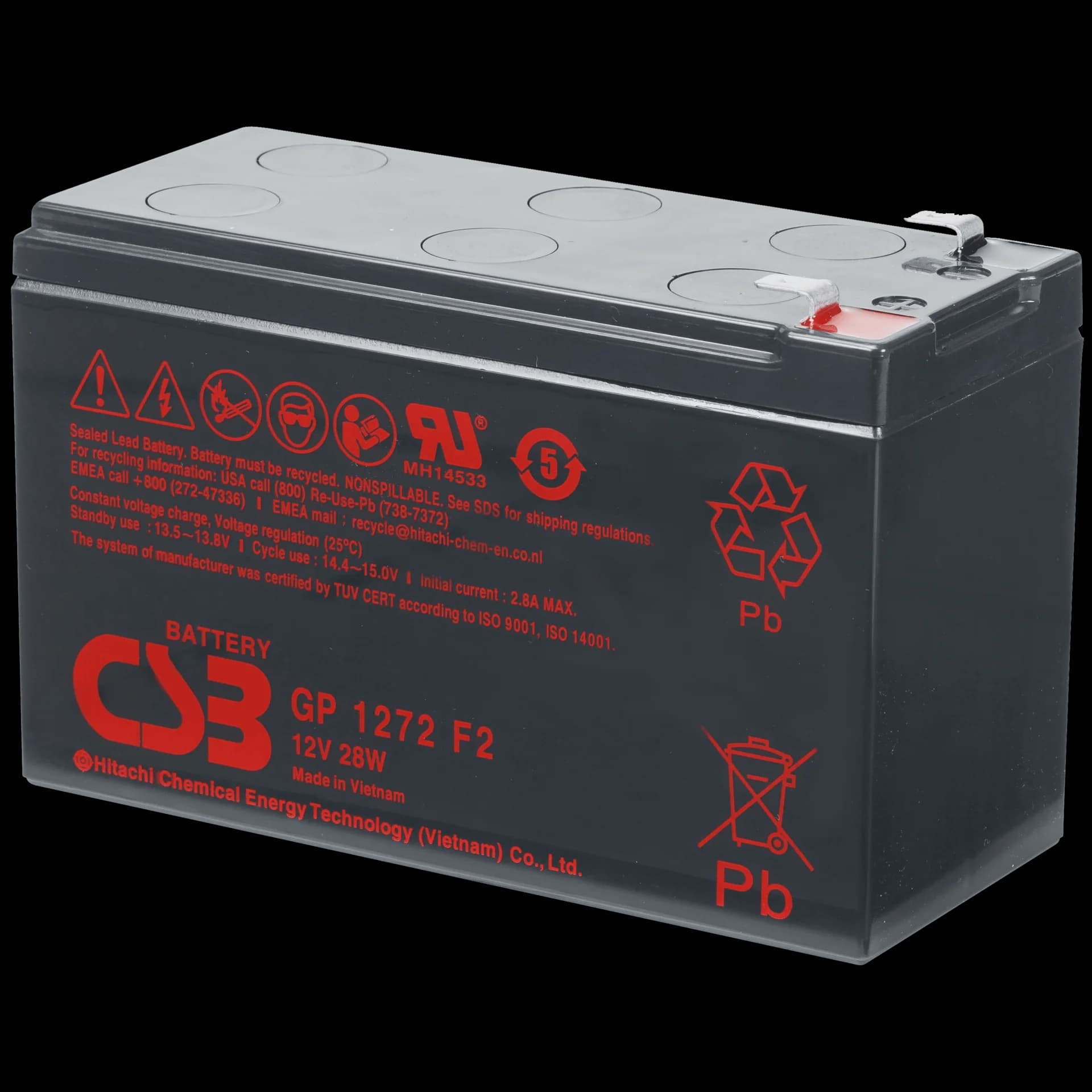 Аккумулятор CSB GP 1272 F2