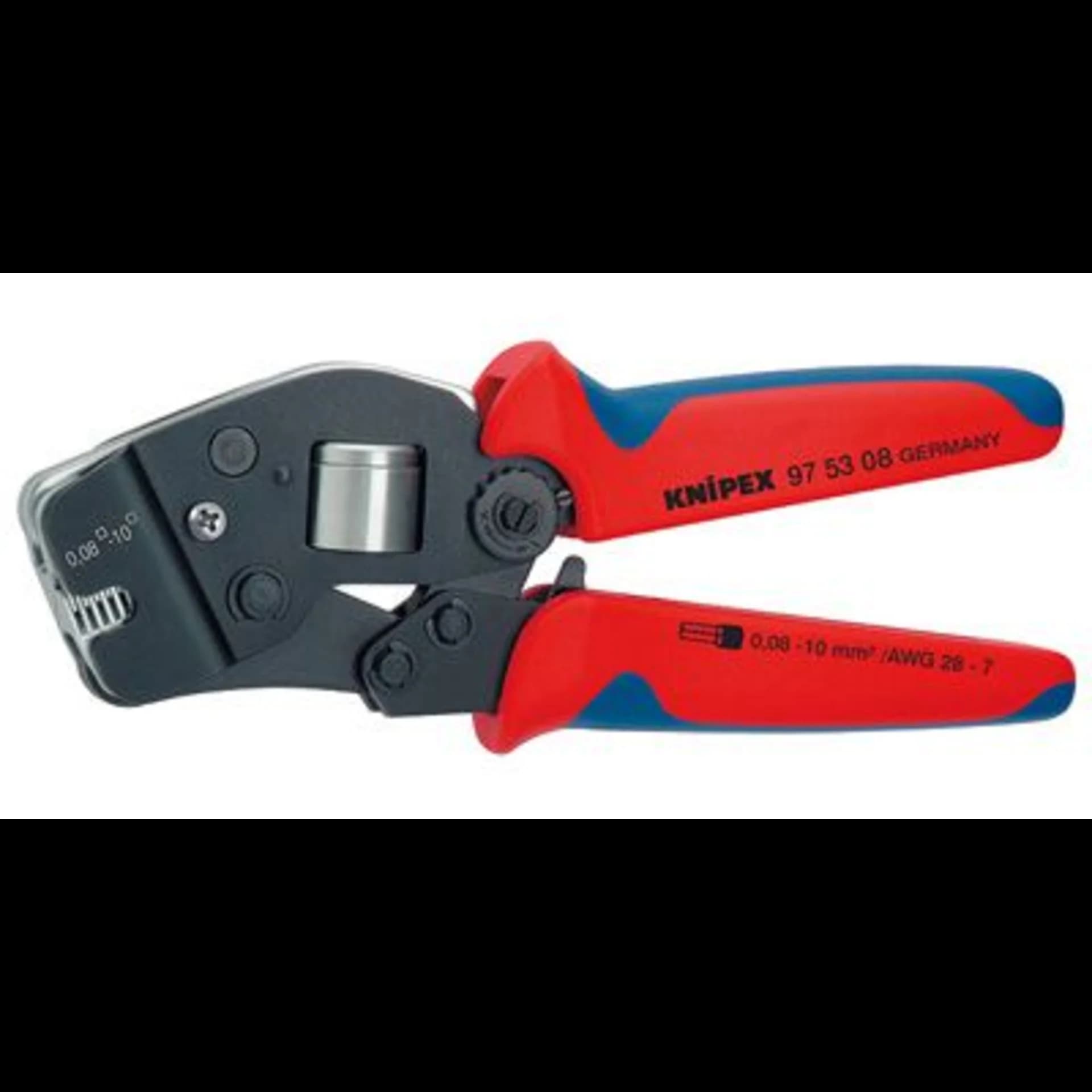 Инструмент для опрессовки контактных гильз самонастраивающийся Knipex KN-975308