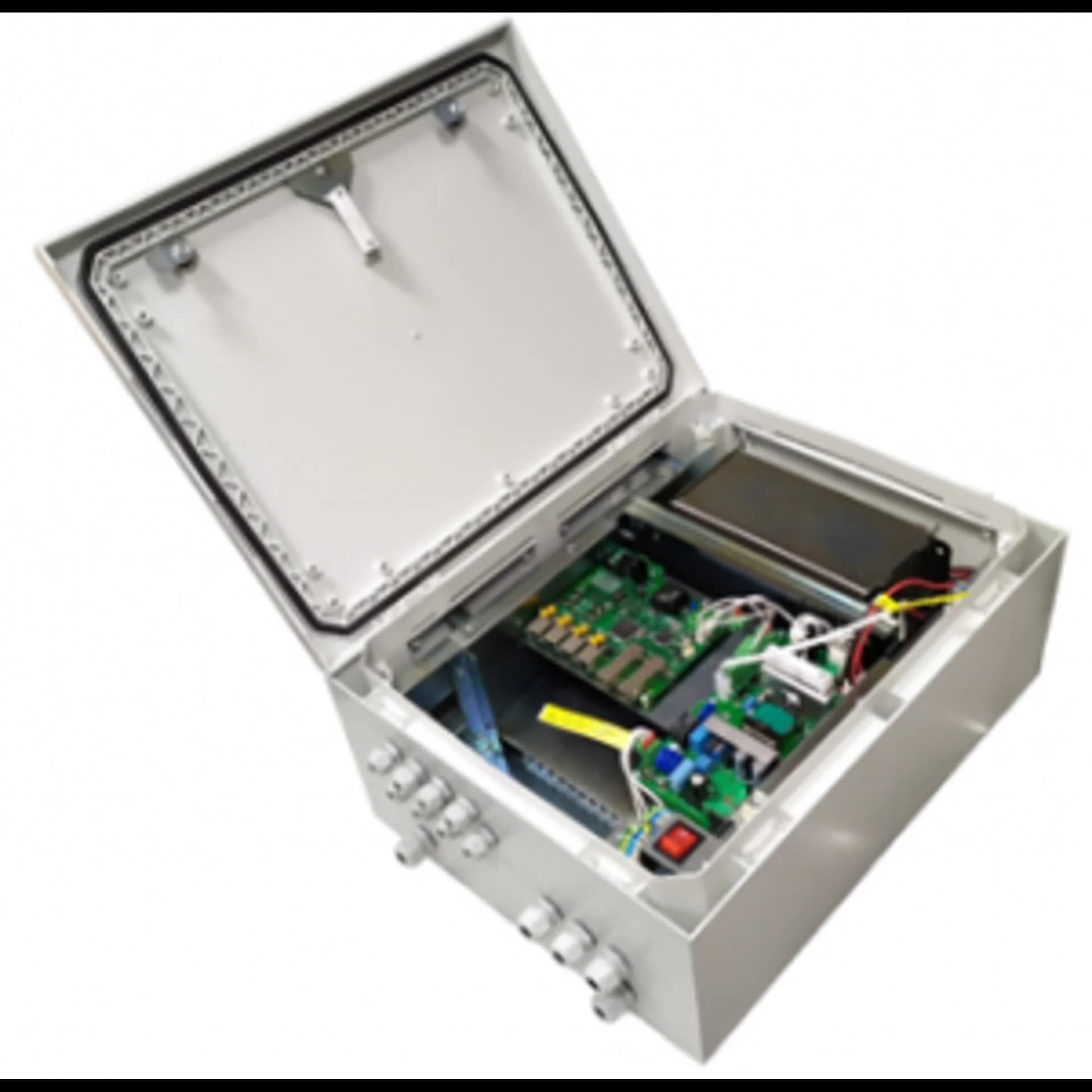 Коммутатор TFortis PSW-2G8F+UPS-Box