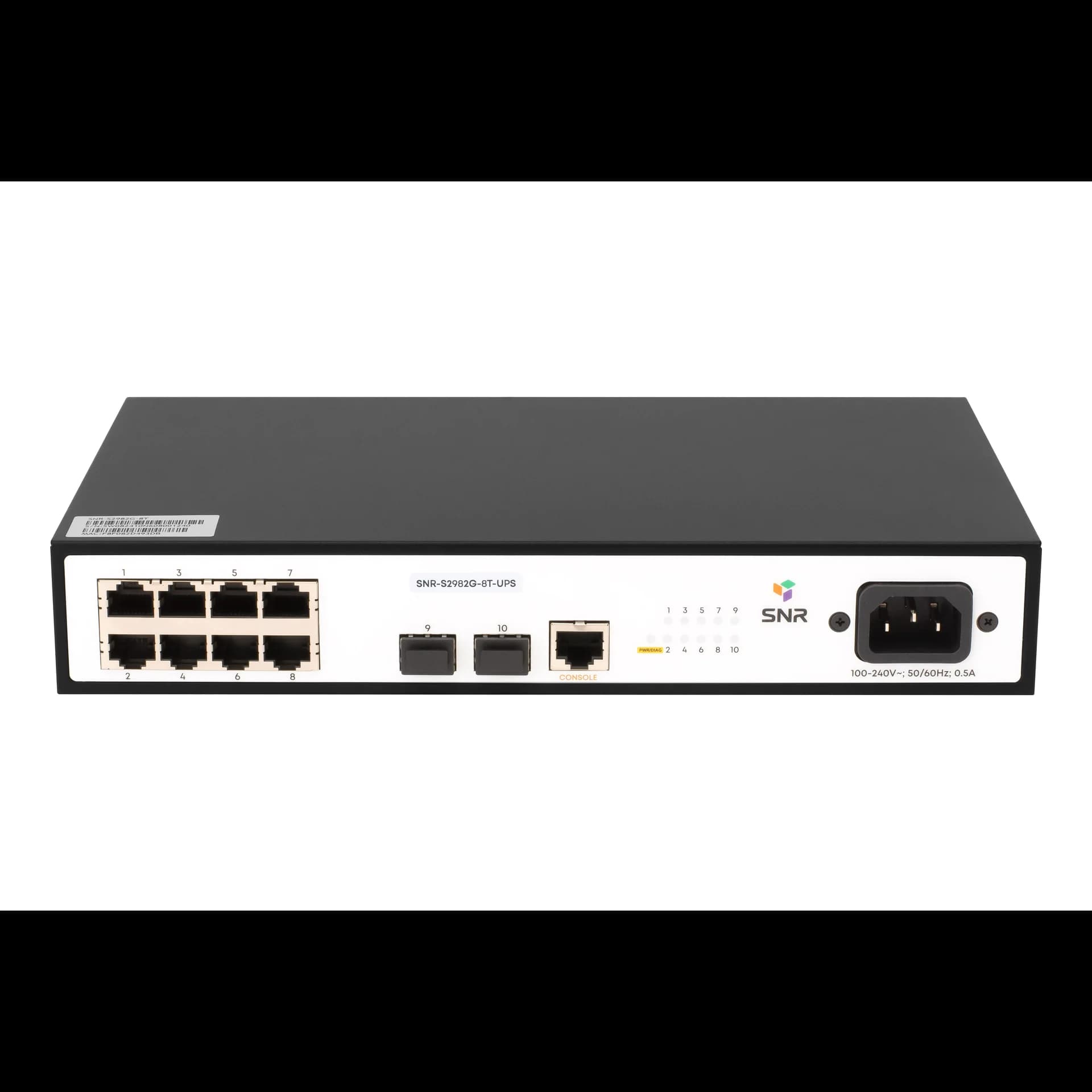 Коммутатор/ Управляемый коммутатор уровня 2 SNR-S2982G-8T-UPS