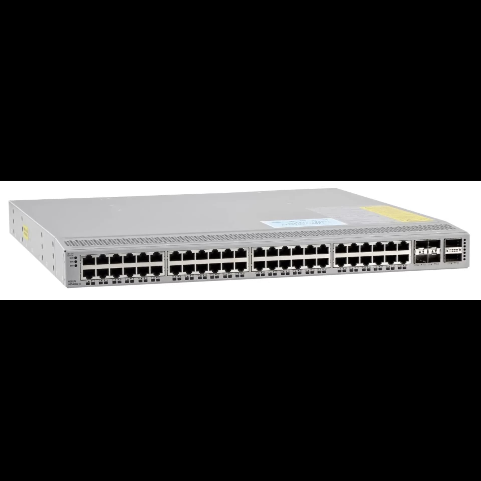 Коммутатор Cisco Nexus N9K-C92348GC-X, направление охлаждения Port-side Exhaust