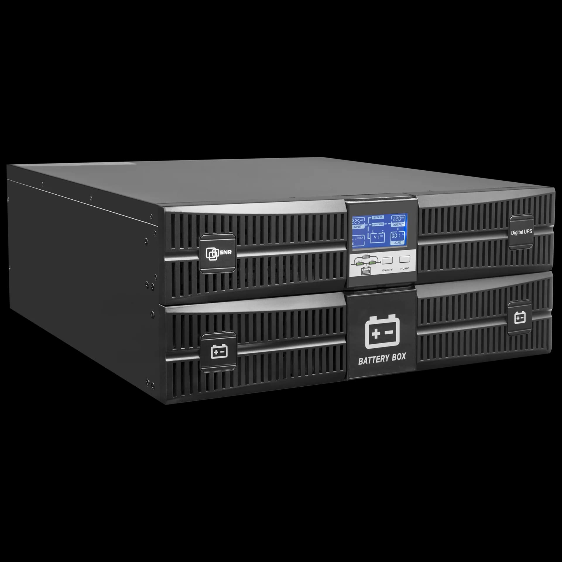 Источник бесперебойного питания on-line SNR серии Intelligent 2000 VA, 72VDC/ Online, Rack, UPS