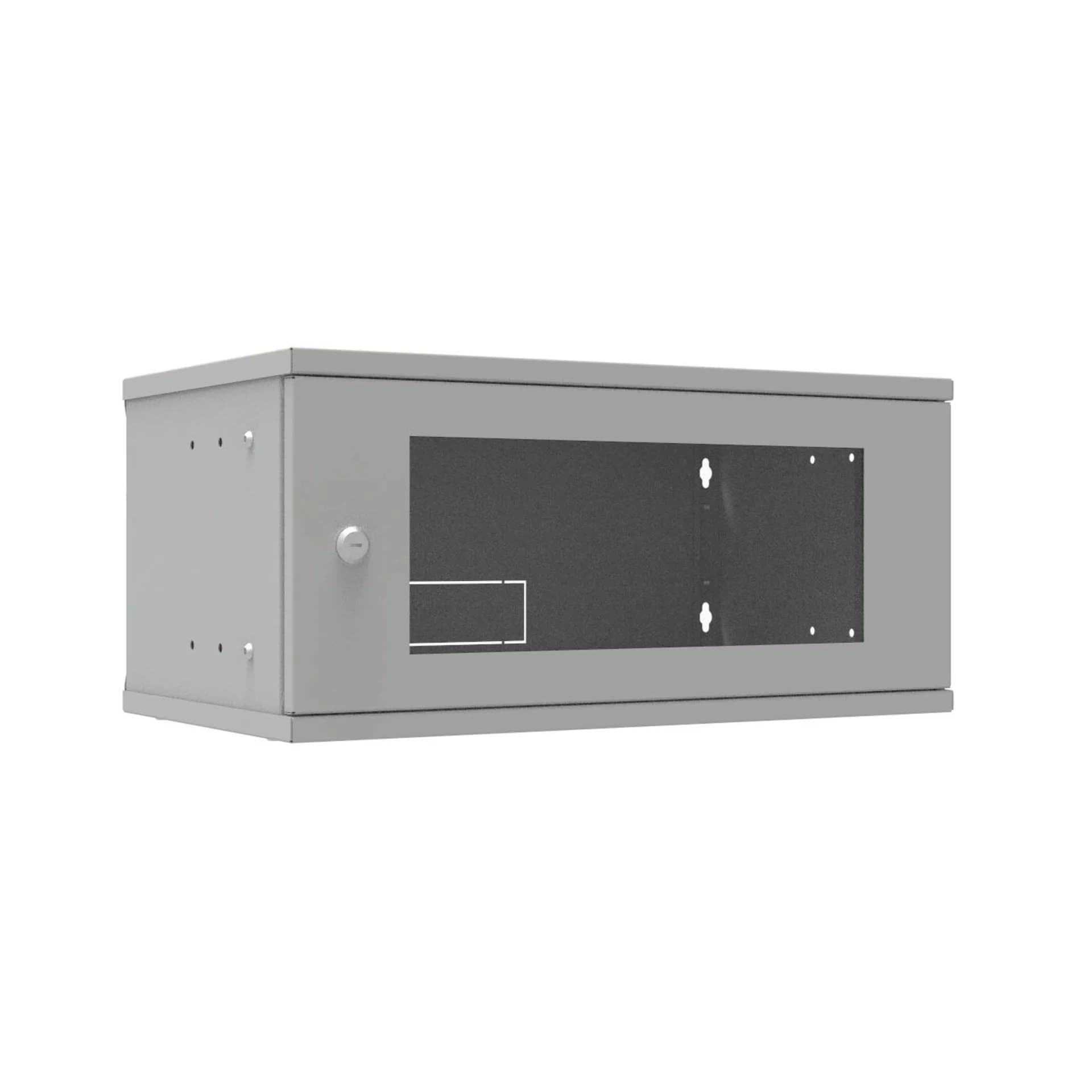 Шкаф телекоммуникационный настенный 4U, 523х300х234мм серия LITE (стеклянная дверь)