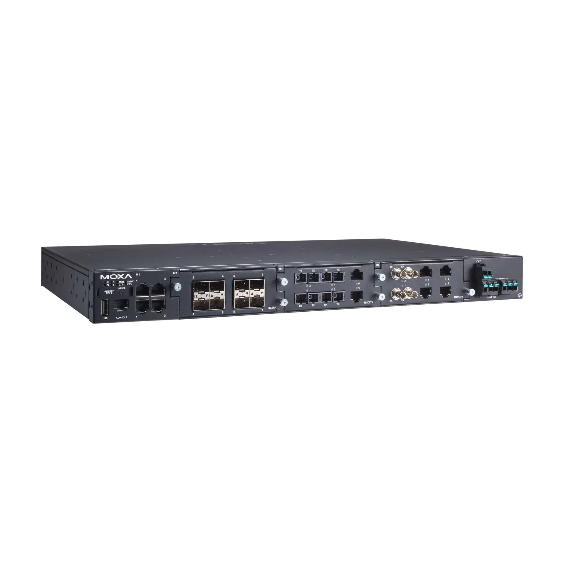 MOXA Коммутатор RKS-G4028-4GT-2LV-T
