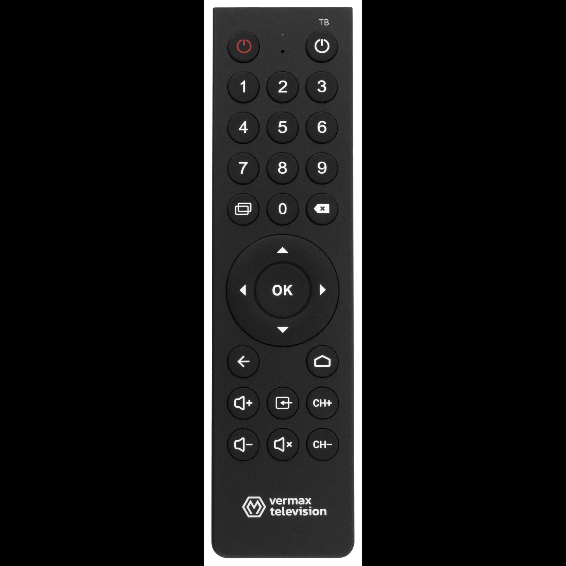 Пульт дистанционного управления для IPTV приставок Vermax серии UHD Y