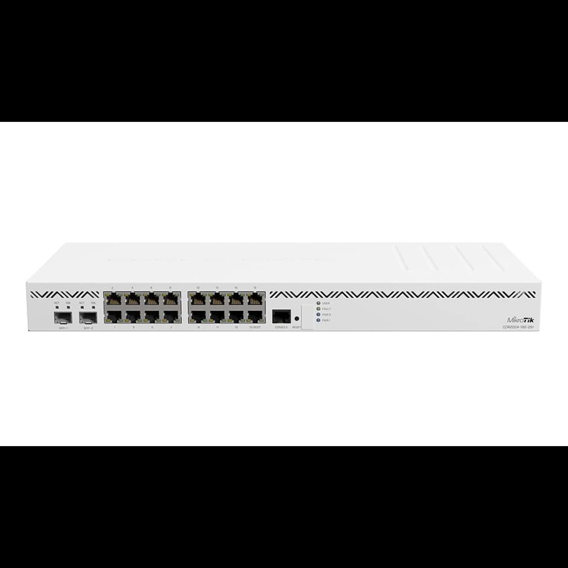 MikroTik CCR2004-16G-2S+ Маршрутизатор 16x1 Гбит/с, SFP/uplink: SFP+ 2x10 Гбит/с