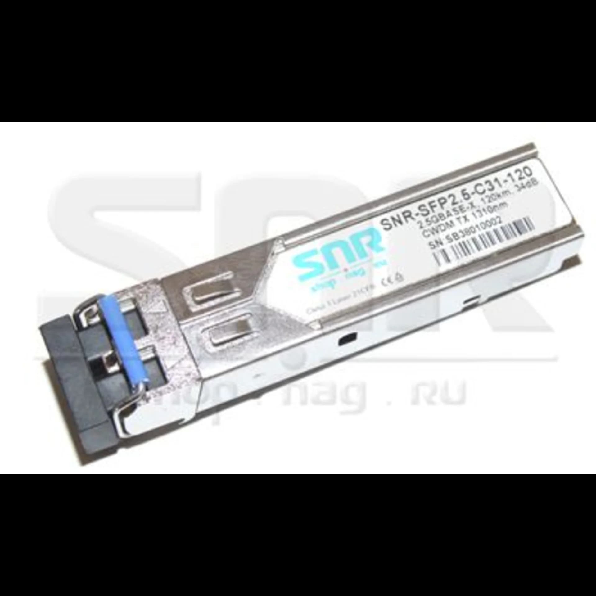 Модуль/ Модуль SFP 2.5G CWDM оптический, дальность до 40км (18dB), 1470нм