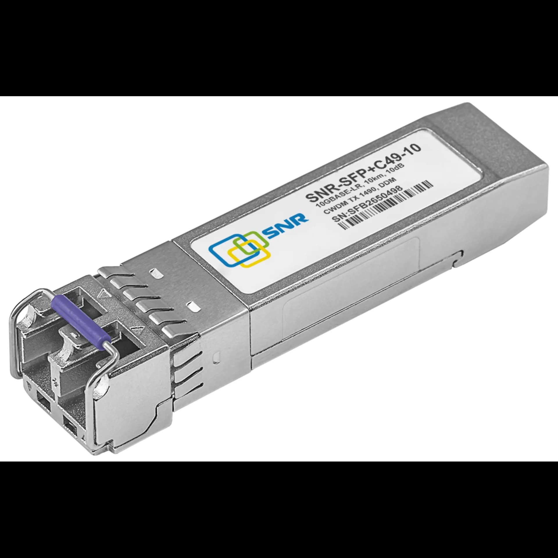 SNR SNR-SFP+C49-10 Модуль SFP+ CWDM оптический, дальность до 10км (10dB), 1490нм