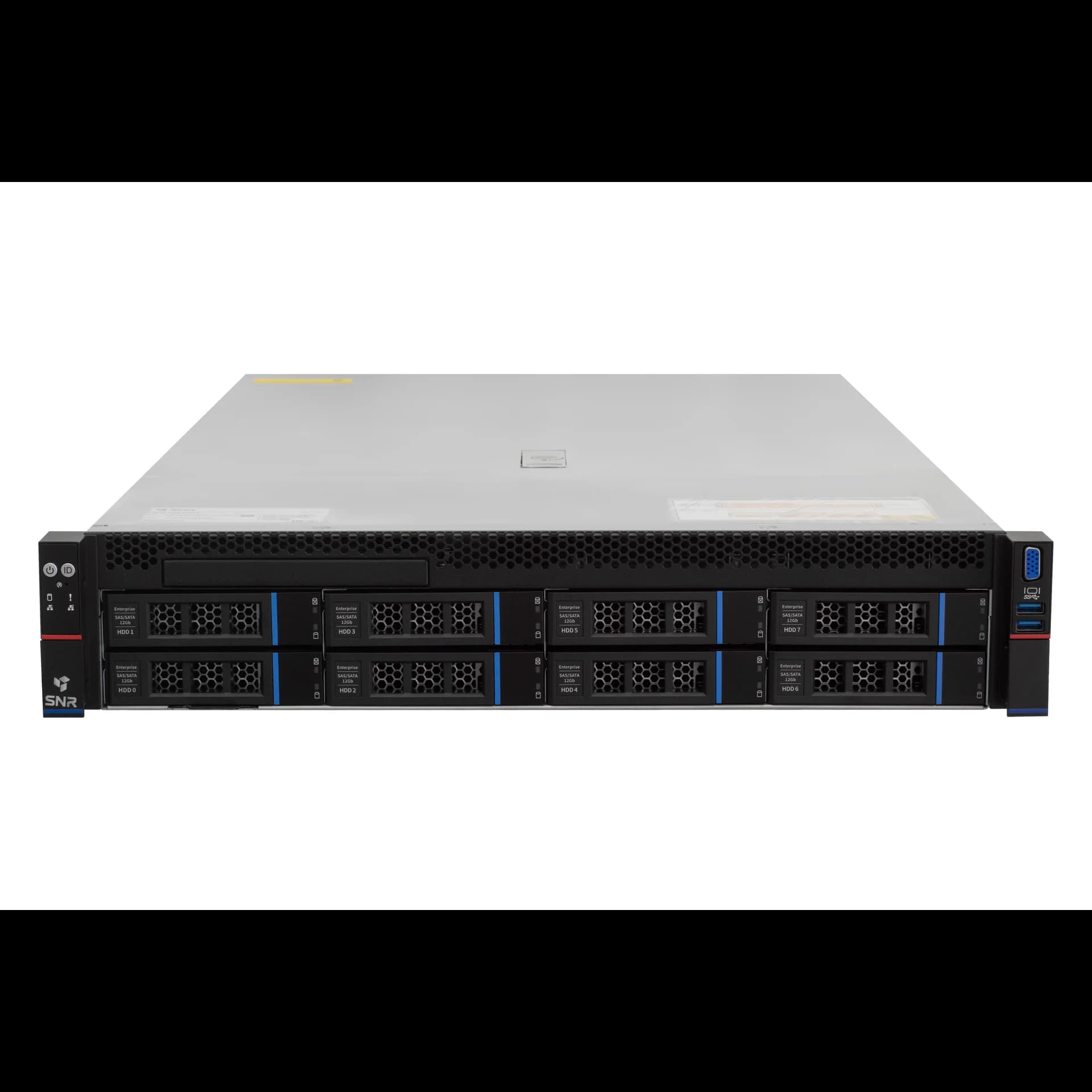 Серверная платформа SNR-SR2308RS Rack 2U,2xXeon FCLGA4189(upto TDP 270),32xDDR4/3200MHz(upto 12TB),8xHDD LFF/SFF SATA,noRAID,upto2xM.2,3xPCIx8 riser,2x1GBaseT,2x800W