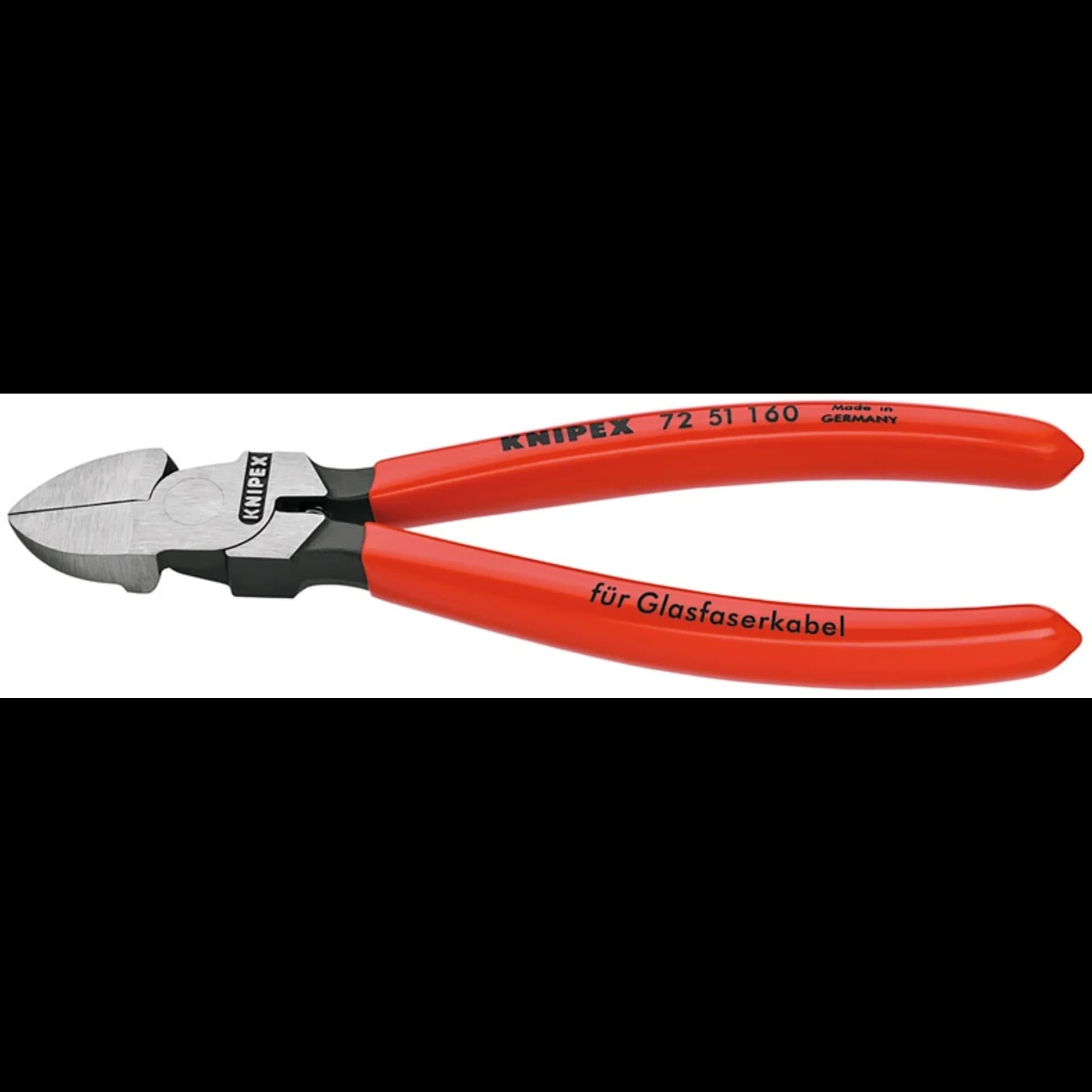 Кусачки боковые для оптического кабеля Knipex KN-7251160