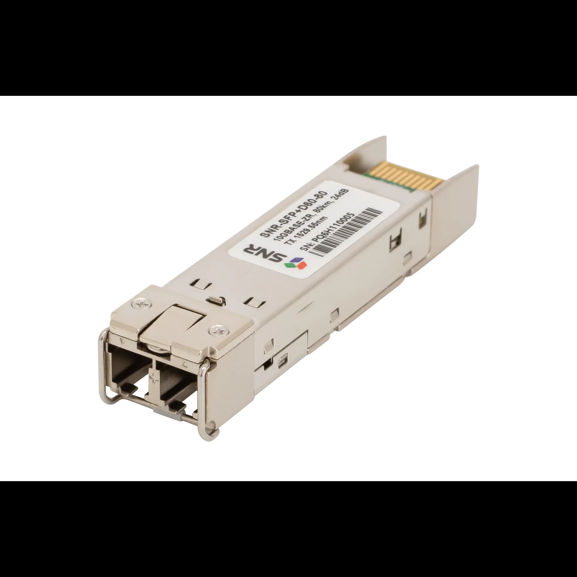 SNR-SFP+D60-80 Модуль SFP+ DWDM оптический, дальность до 80км (24dB), 1529.55нм