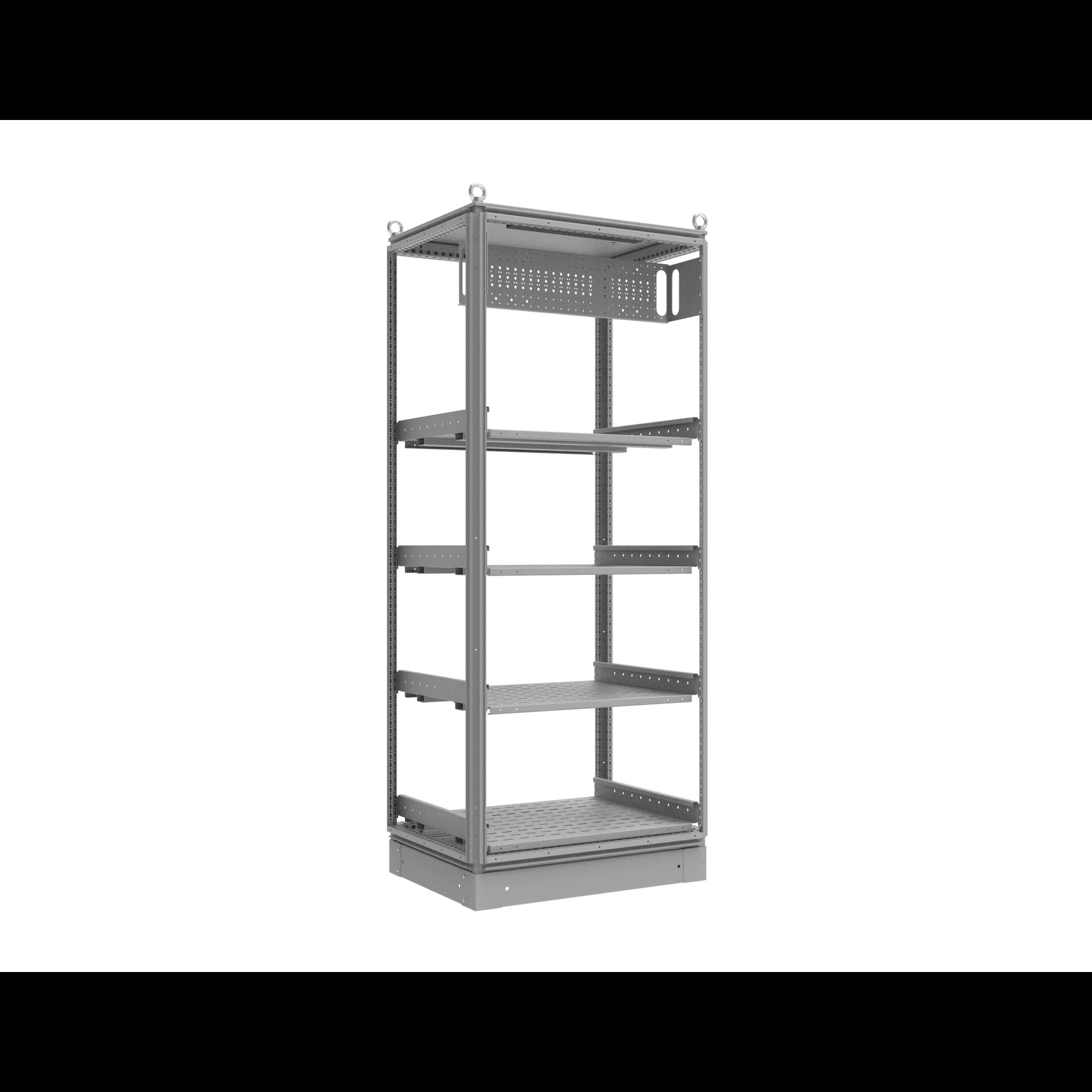 Аккумуляторный стеллаж 4 полки, 1800х800х600 мм (SNR-UPS-RACK-180806-4)