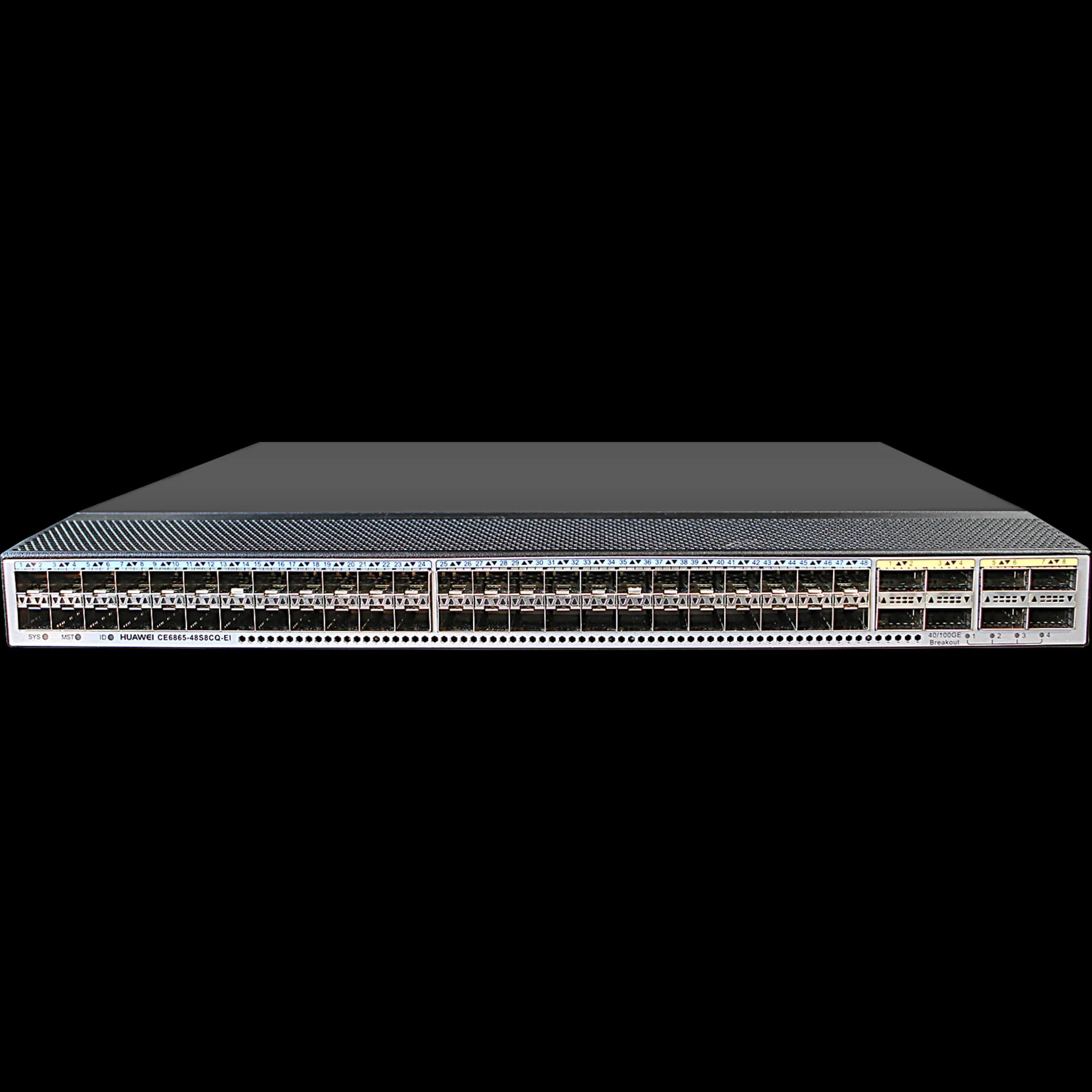 Коммутатор Huawei CE6865-48S8CQ-EI, направление охлаждения Port-side Intake