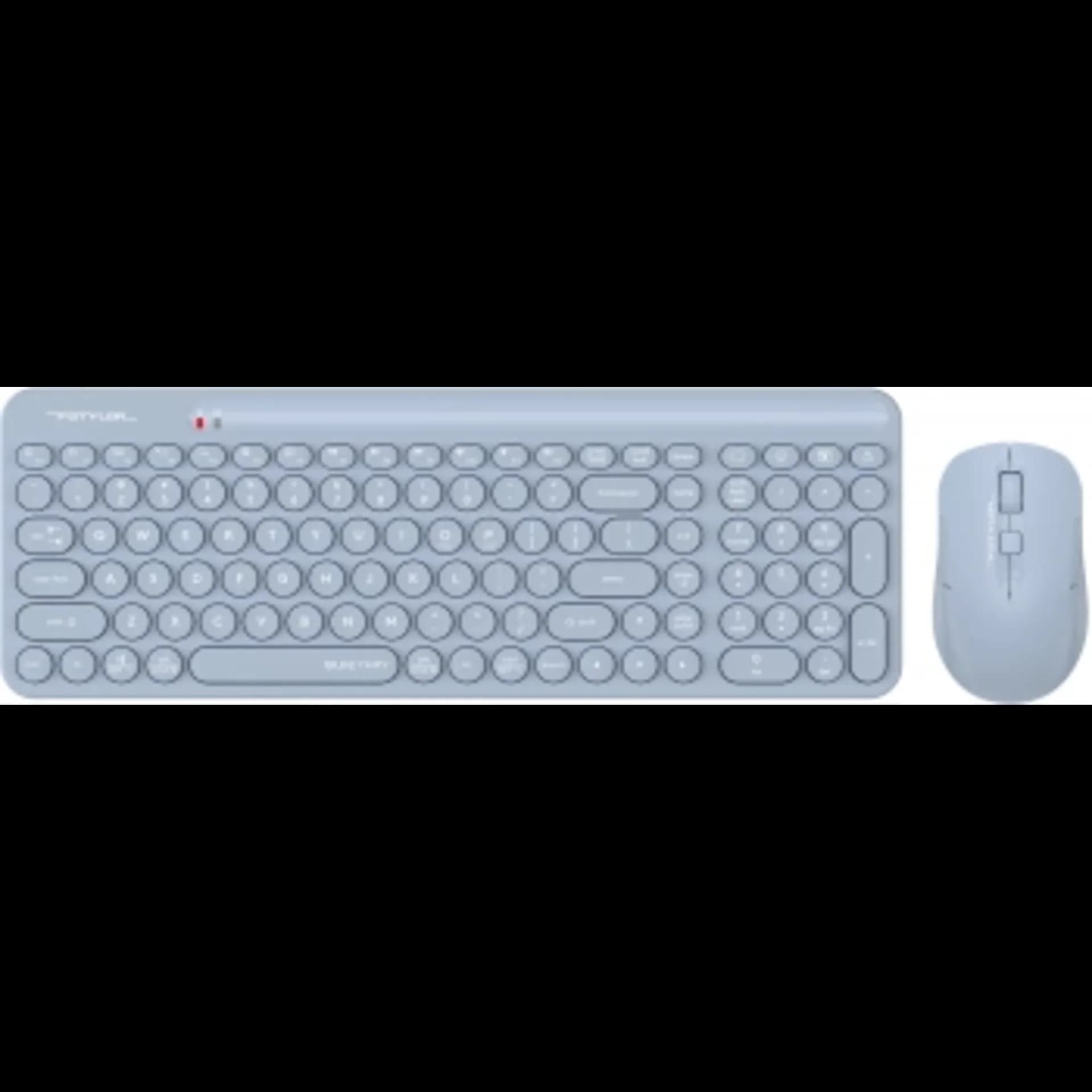 Клавиатура + мышь A4Tech Fstyler FG3300 Air2 клав:синий мышь:синий USB беспроводная slim Multimedia