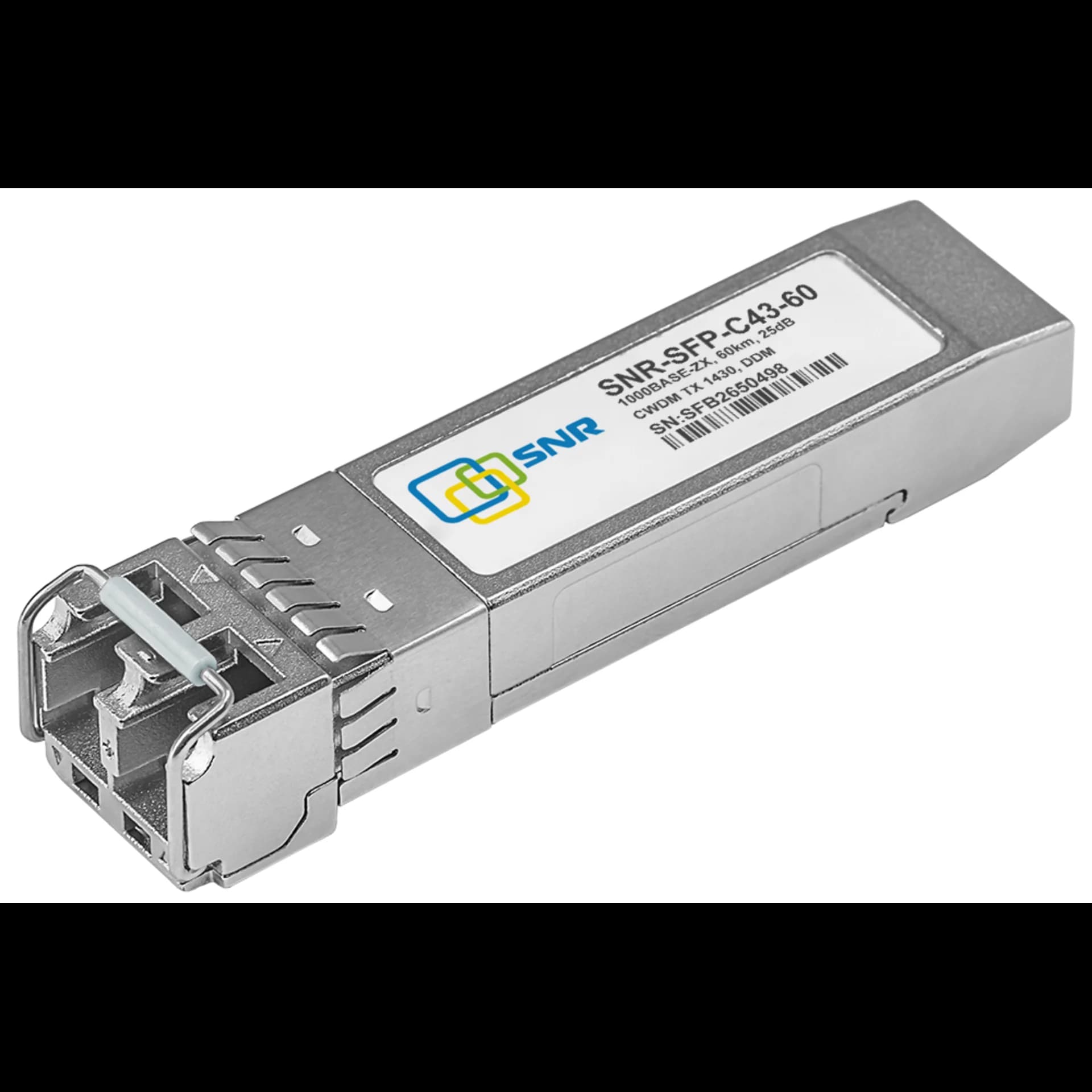 Модуль/ Модуль SFP CWDM оптический, дальность до 60км (25dB), 1430нм