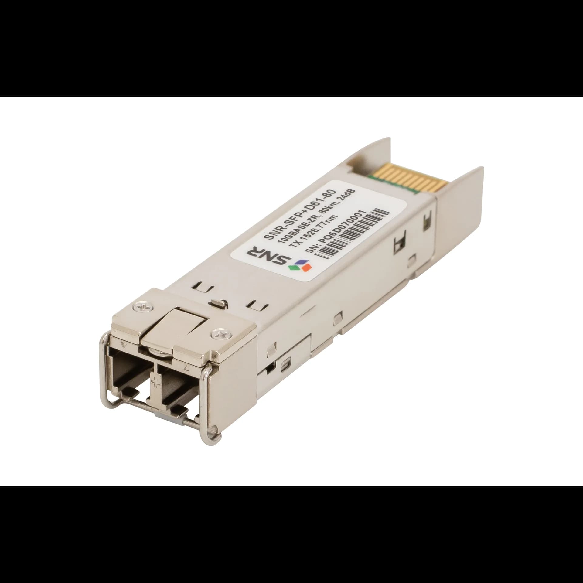SNR-SFP+D61-80 Модуль SFP+ DWDM оптический, дальность до 80км (24dB), 1528.77нм