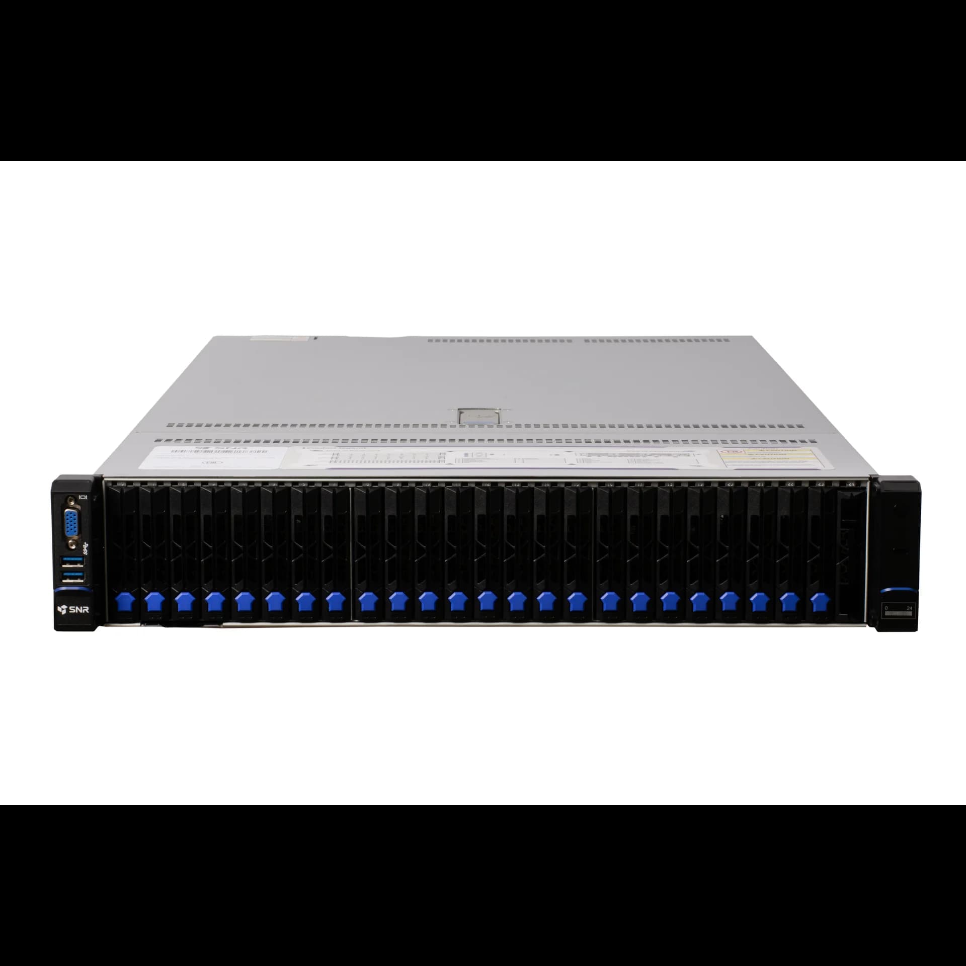 Серверная платформа SNR-SR2425LE-NV, 2U, AMD EPYC Gen4,5, DDR5, 24xHDD, резервируемый БП
