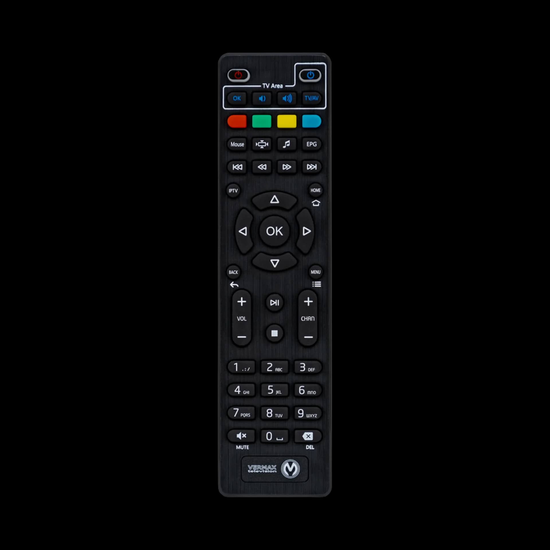 Пульт дистанционного управления для IPTV приставок Vermax slim