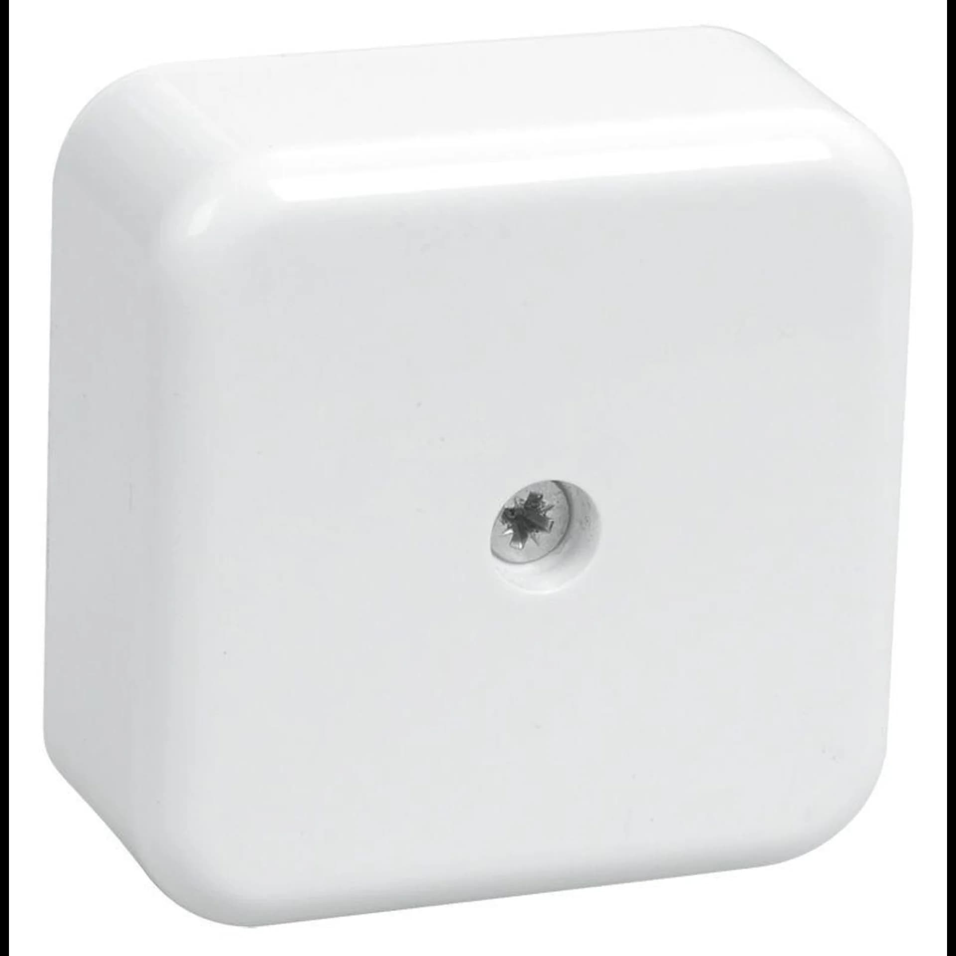 Коробка распаячная ОП 50х50х20 IP20 КМ41206-01 (4 клем. 3кв.мм) бел. IEK UKO10-050-050-020-K01
