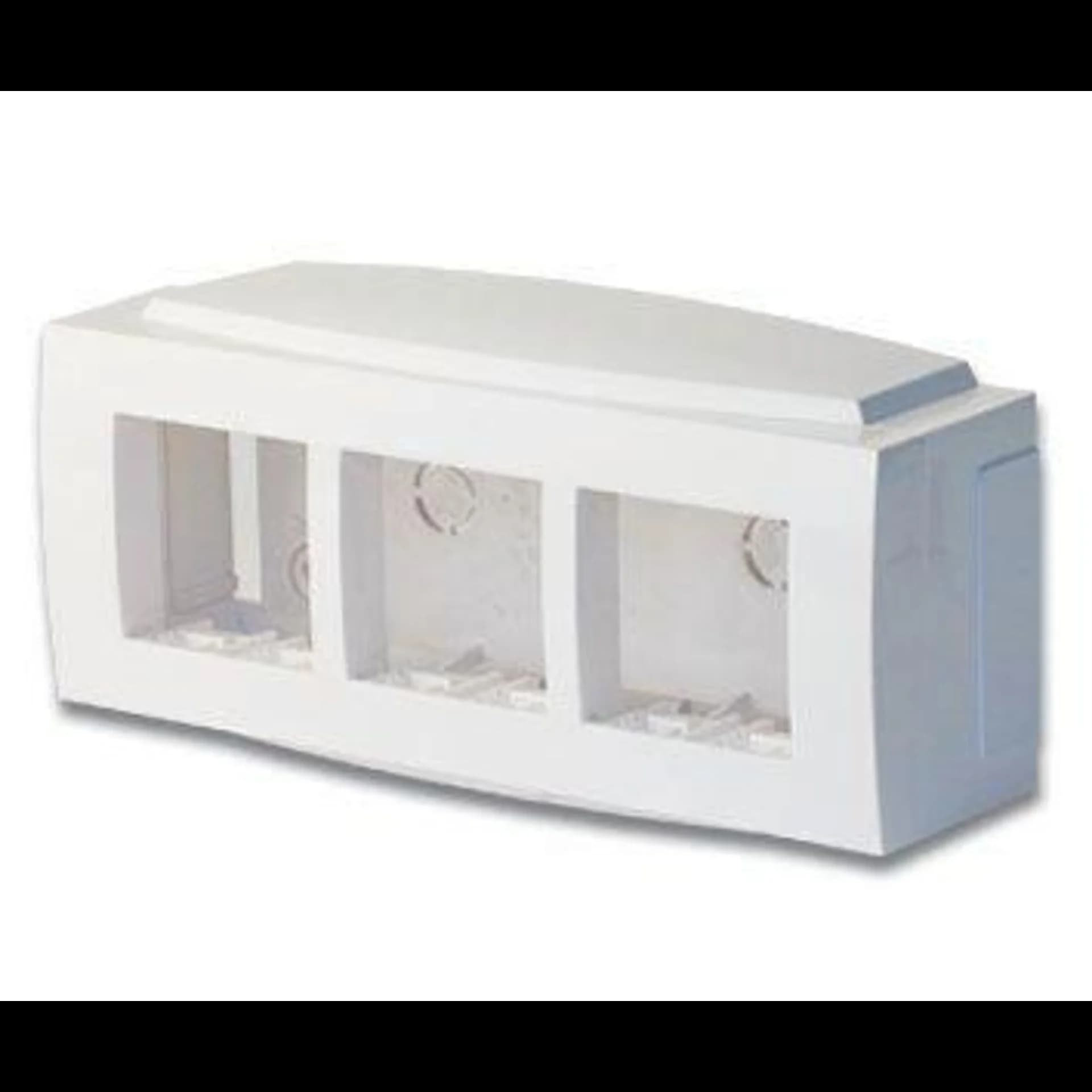 Коробка установочная под BRAVA 6мод. (для кабель-канала 70х22/90х25/TMC) DKC 09221