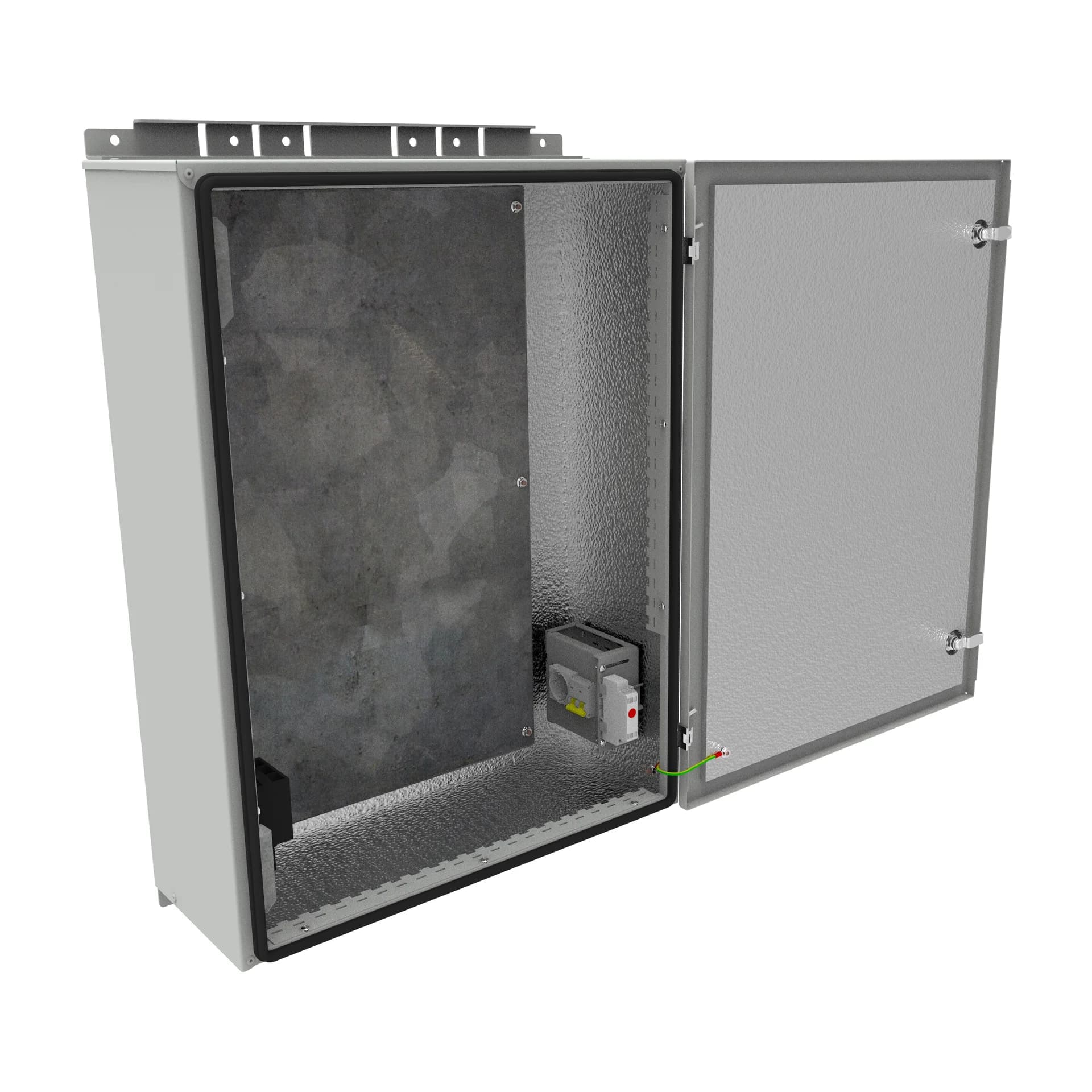 Настенный термошкаф 600x800x250 мм, IP65 (нагрев, контроль климата)