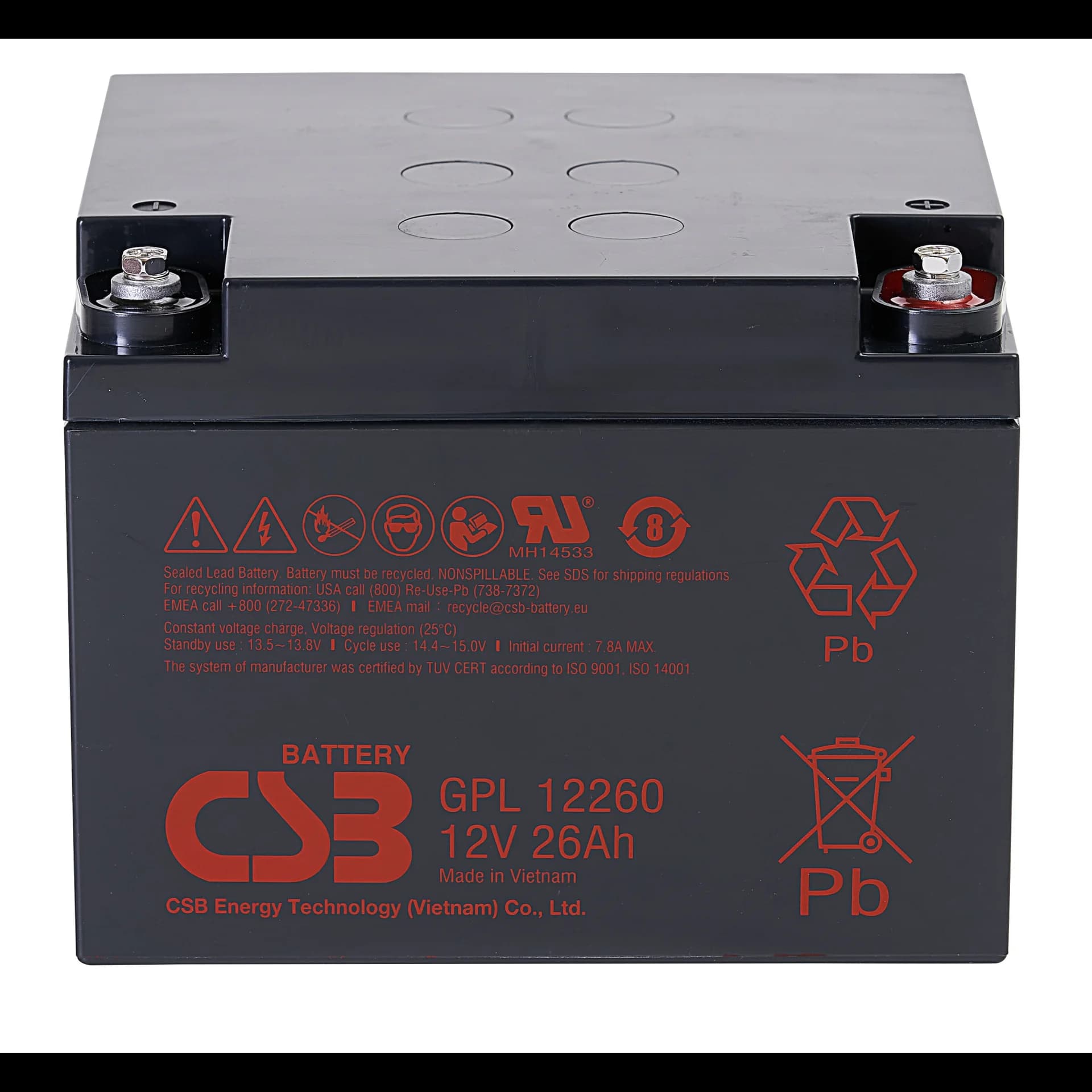 Аккумулятор CSB GPL12260 I