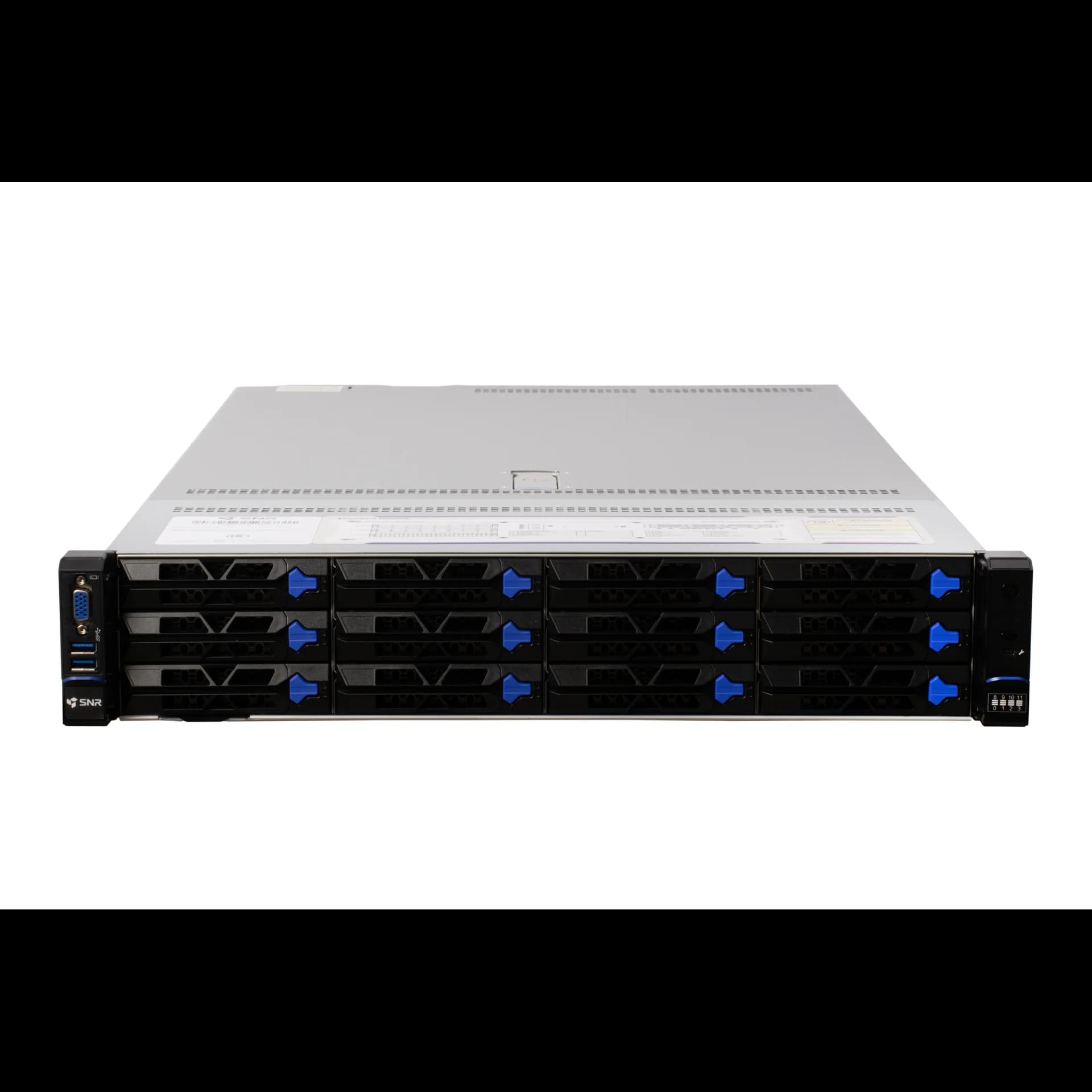 Серверная платформа SNR-SR2312LS-NV, 2U, Scalable Gen3, DDR4, 12xHDD, резервируемый БП