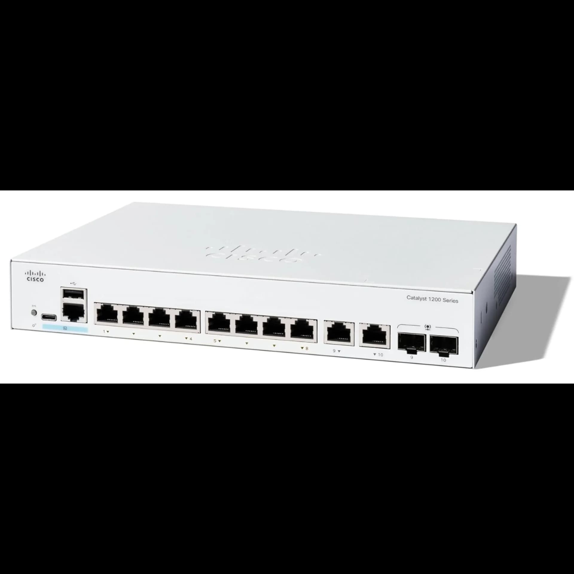 Коммутатор Cisco Catalyst C1200-8T-E-2G