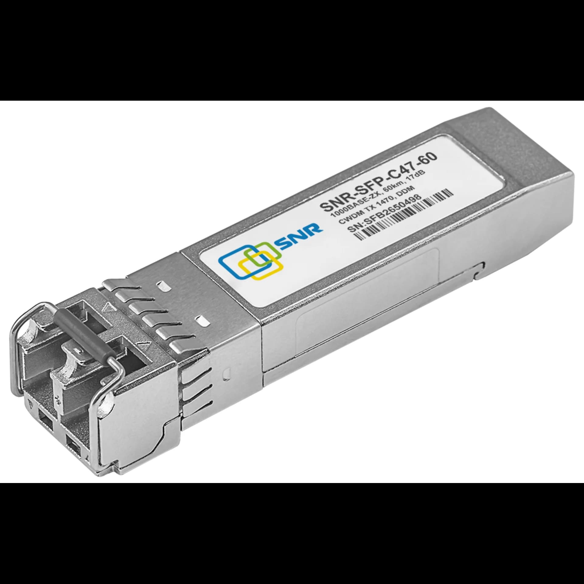 Модуль/ Модуль SFP CWDM оптический, дальность до 60км (17dB), 1470нм