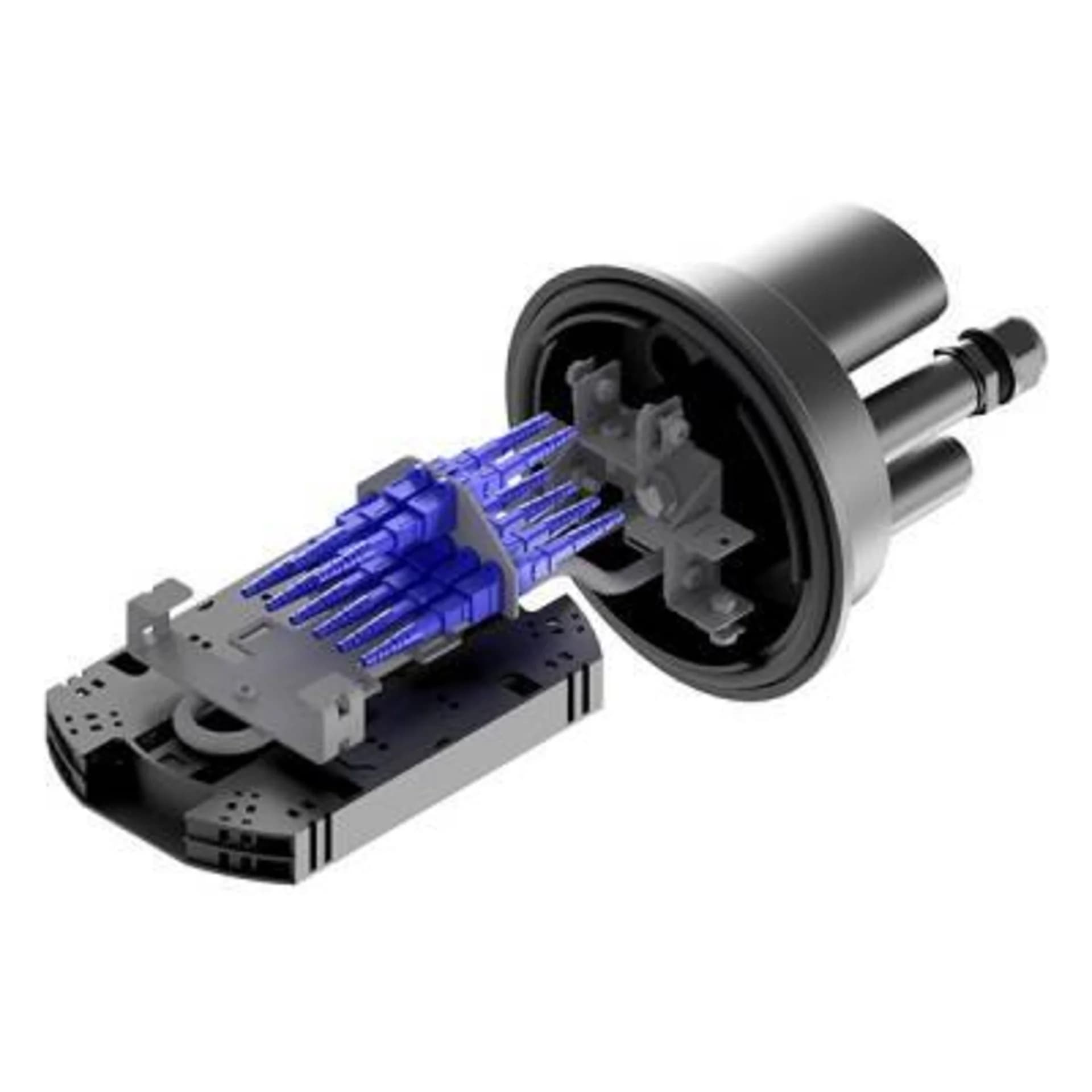 Муфта оптическая тупиковая серии SNR-FOSC-C